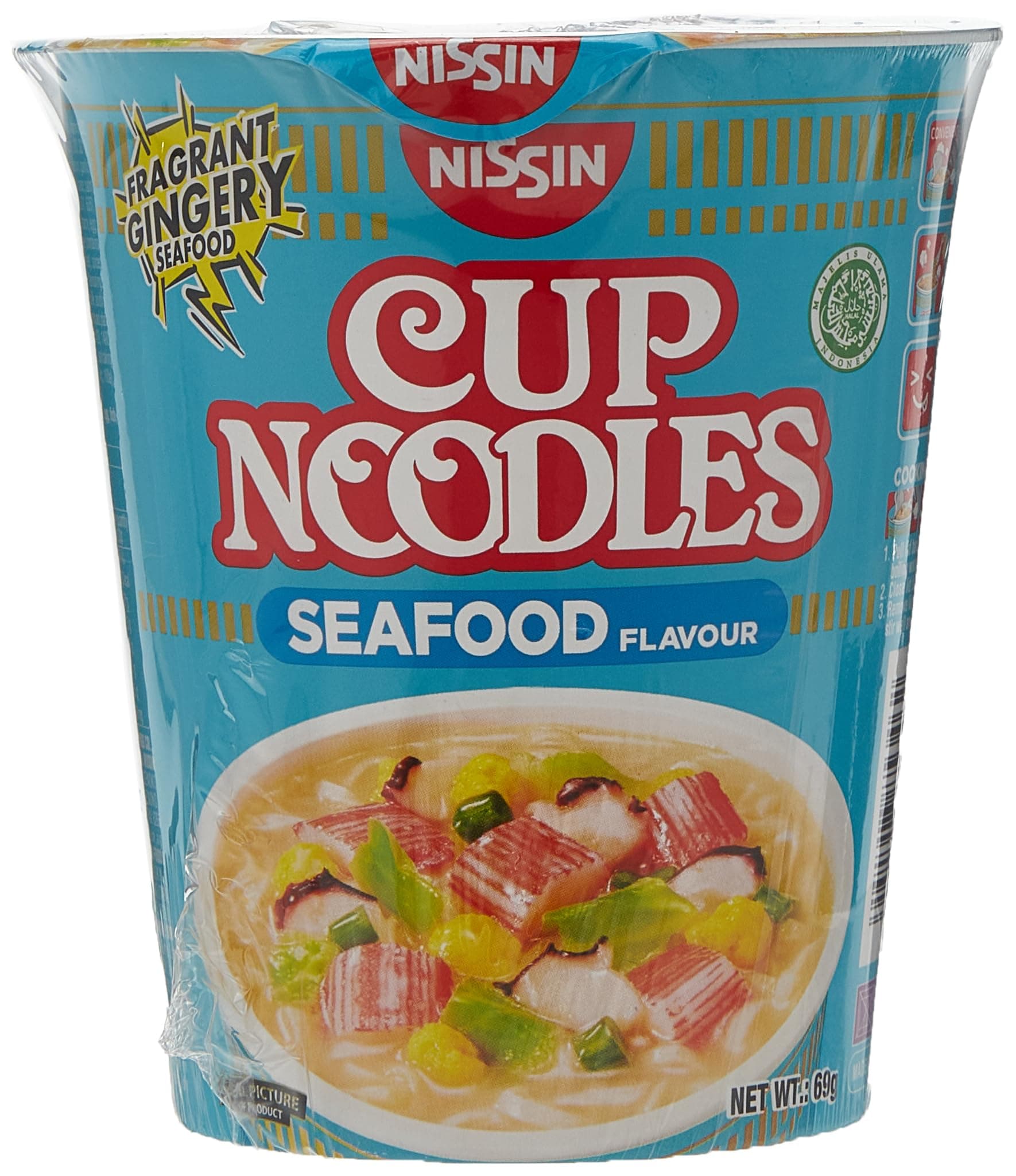 Cup Noodles Seafood Flavour, 69gm