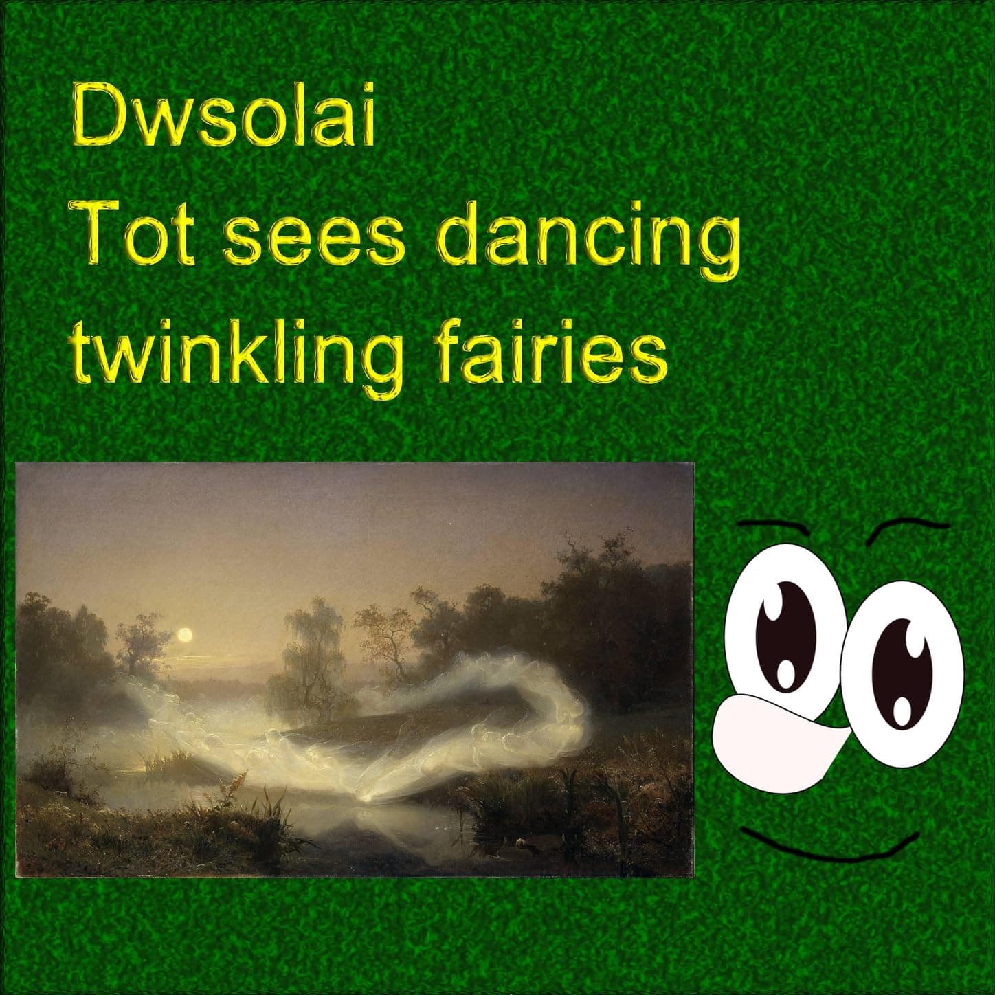 Tot sees dancing twinkle fairies