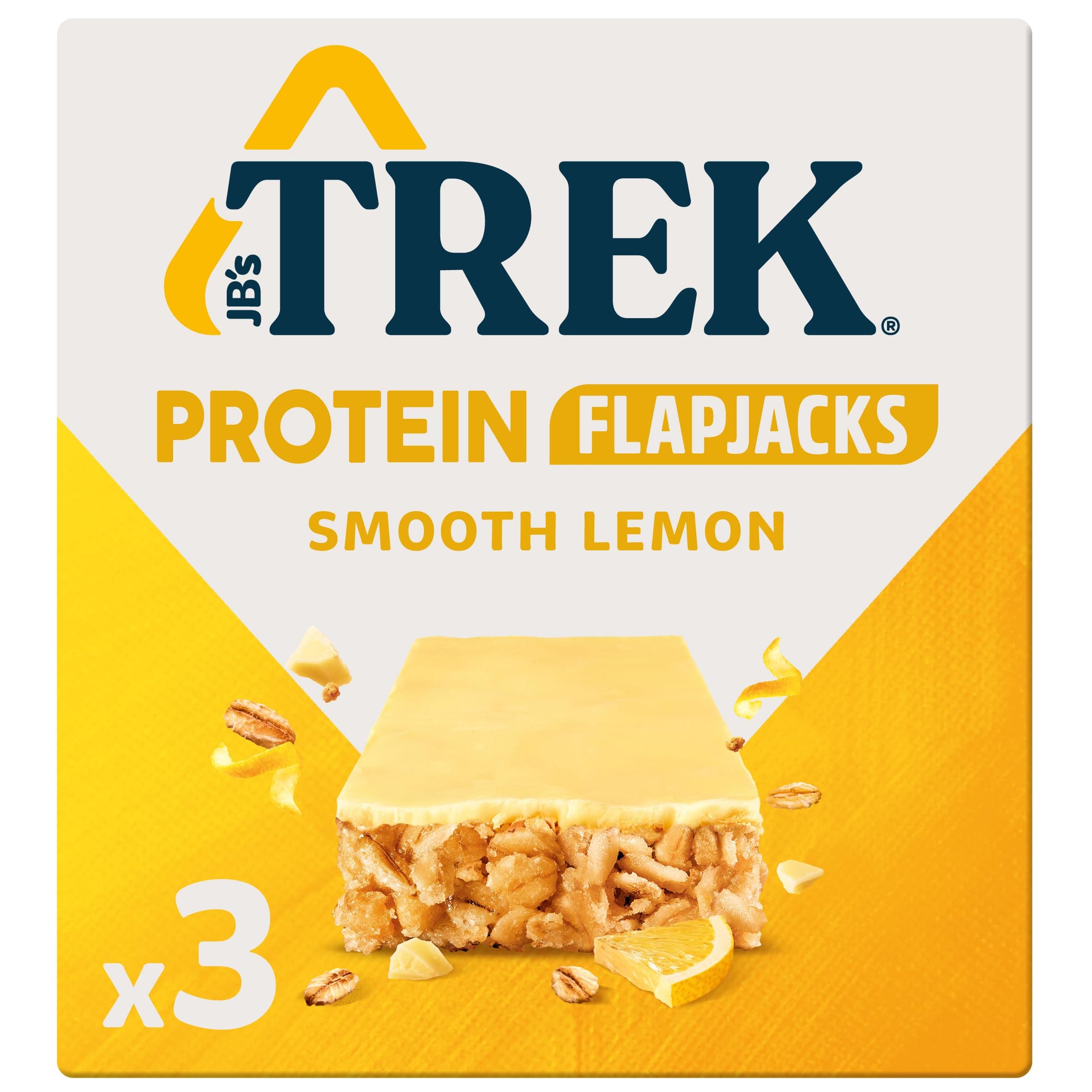 Protein Flapjacks Smooth Lemon 3 x 50g