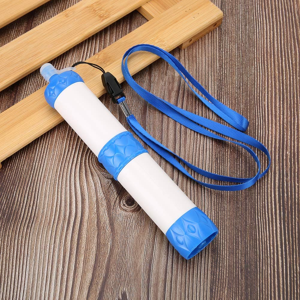 Portable water filter, Pressurized water suction function Easy to clean No effort to suck with the mouth, increase the time safer for you