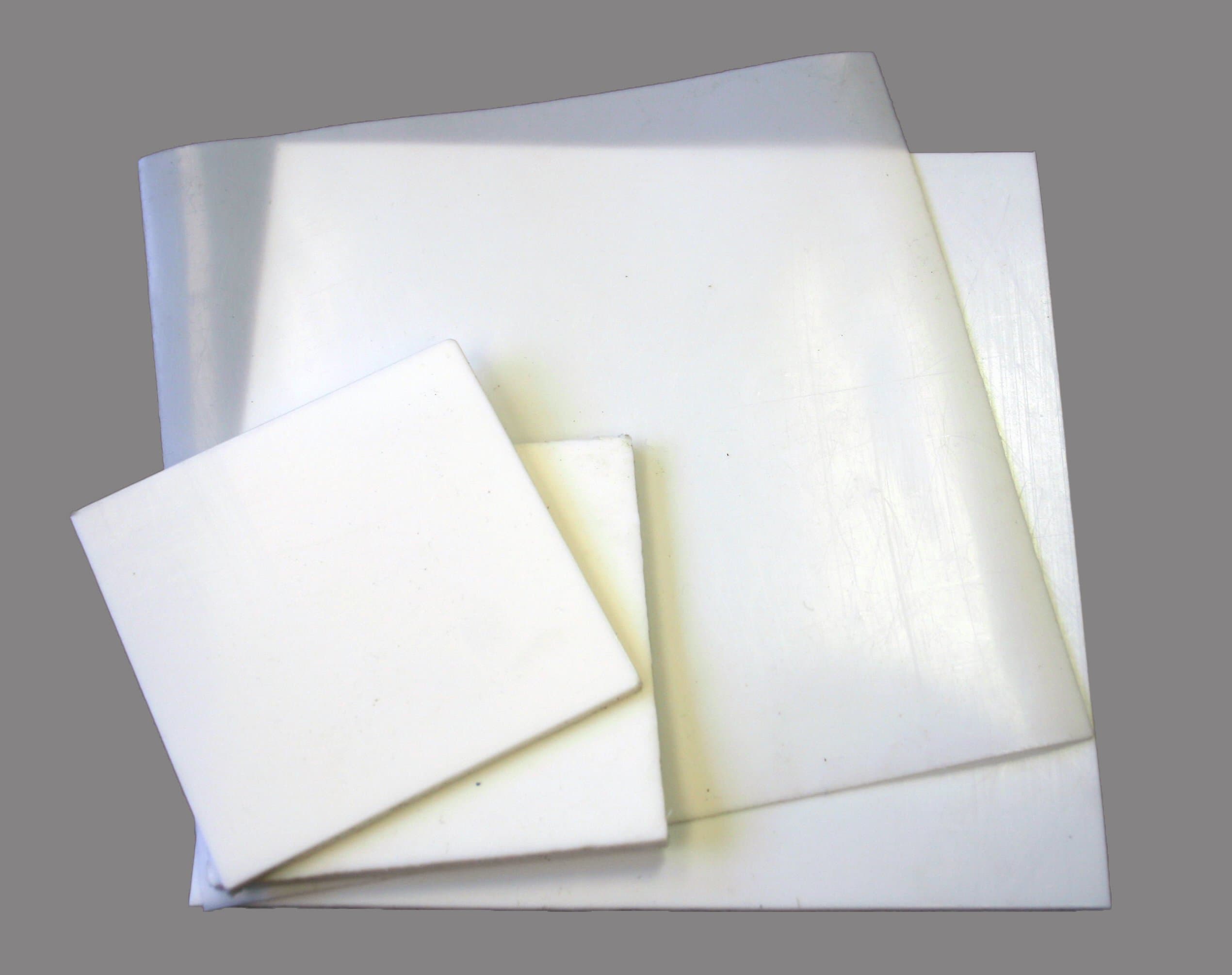 Teflon Sheet White Polytetrafluoroethylene Engineering Plastic - 2mm Thick (A4 (210mm x 297mm))