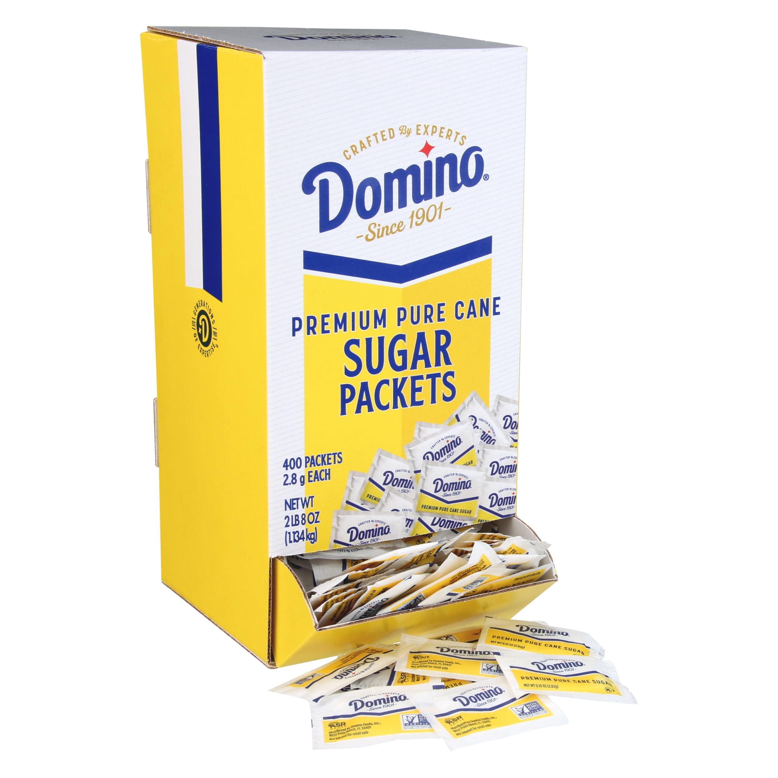 Domino® Sugar Packets, 400 Sugar Packets (2.8 g each)