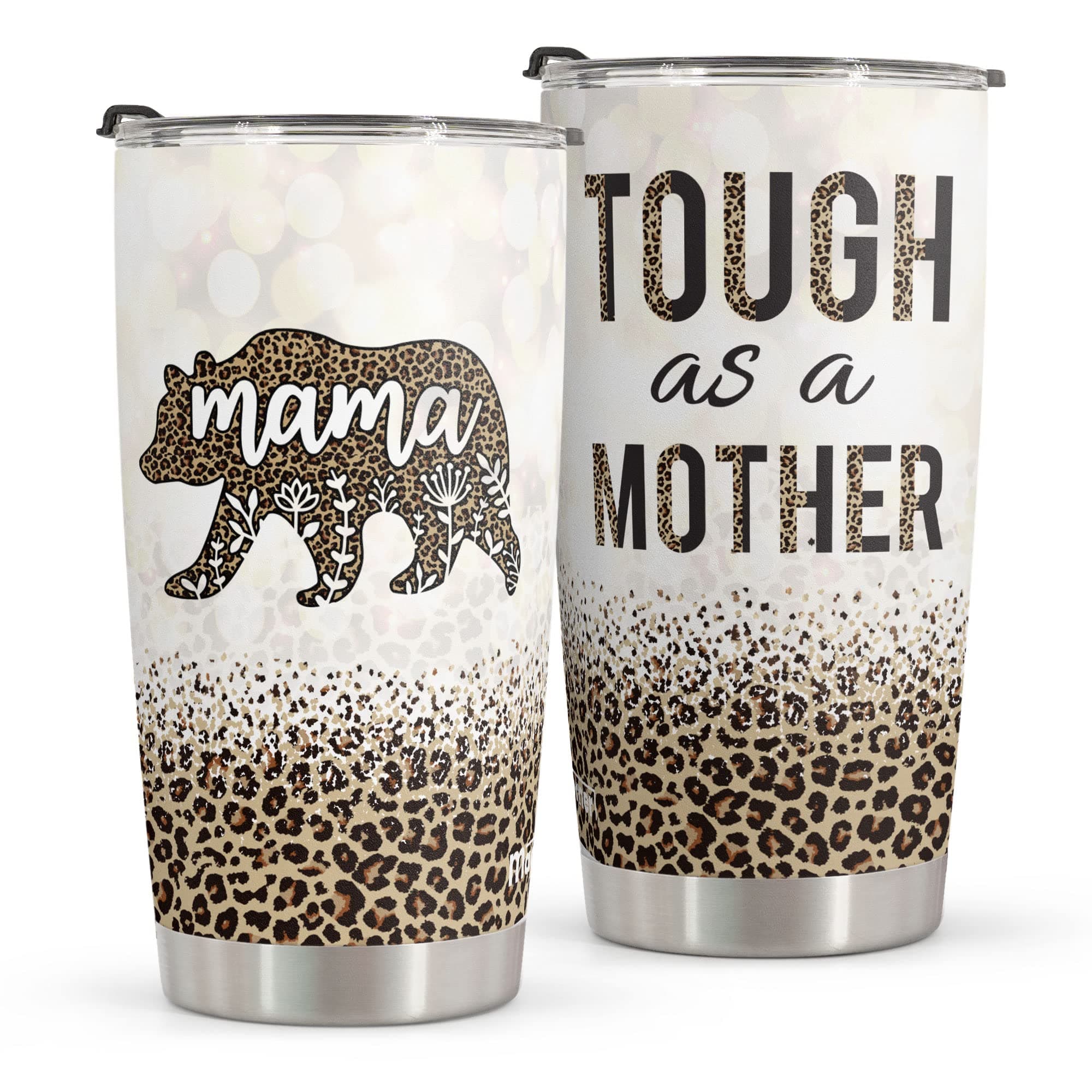 Mothers Day, Birthday Gifts for Mom Nana From Daughter Son - Christmas Gifts For Women Grandma - Stainless Steel Bear Tumbler 20oz