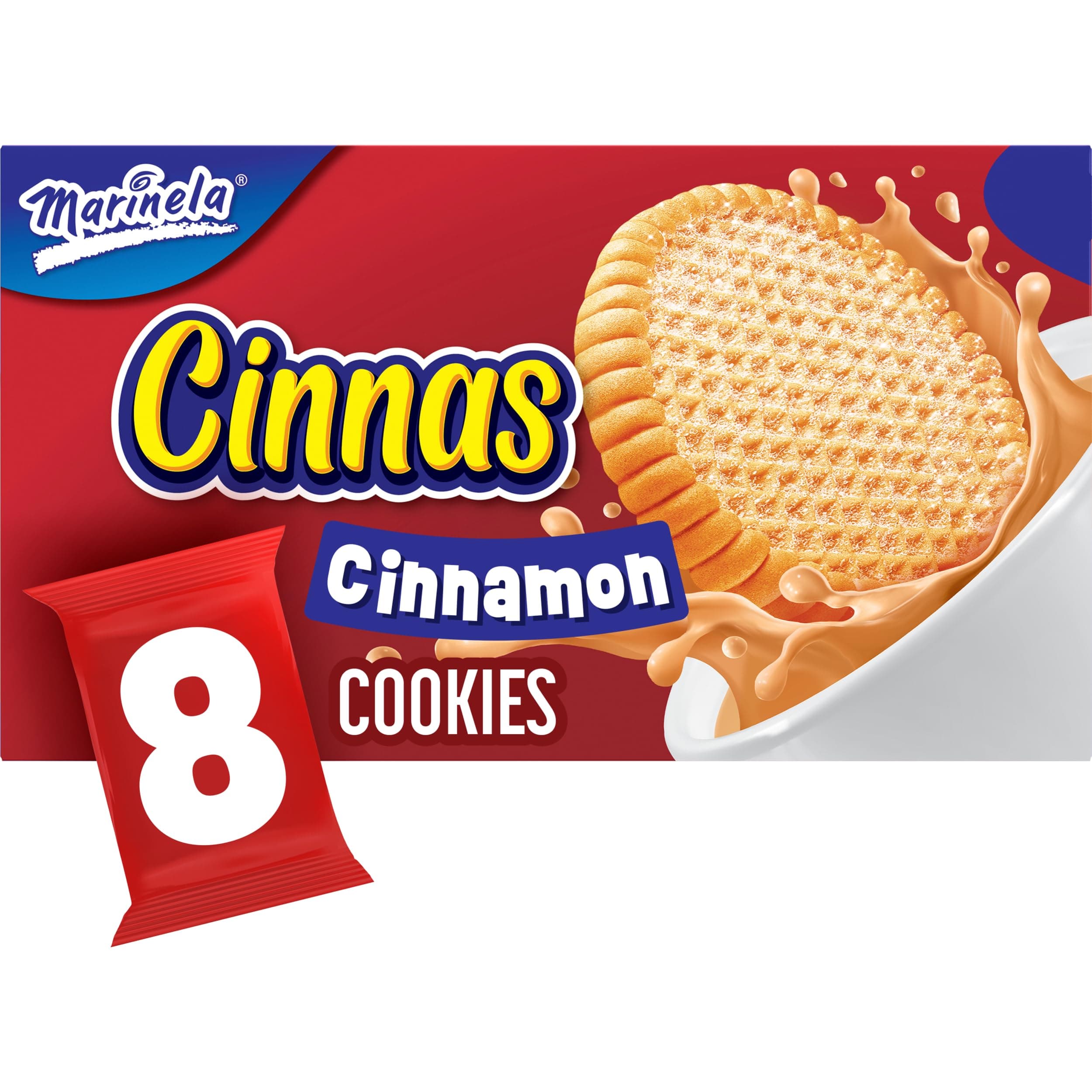 Canelitas Cinnamon Cookies | 1 pack (8 count)