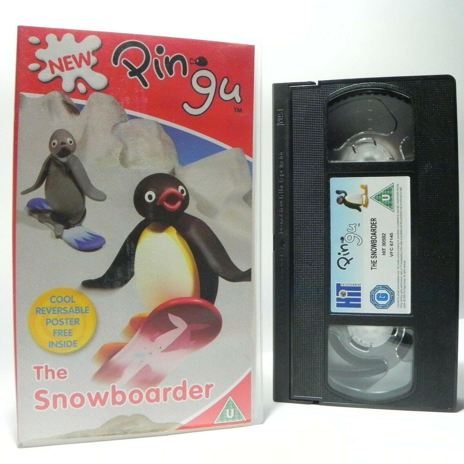 Pingu: Pingu The Snowboarder [VHS]