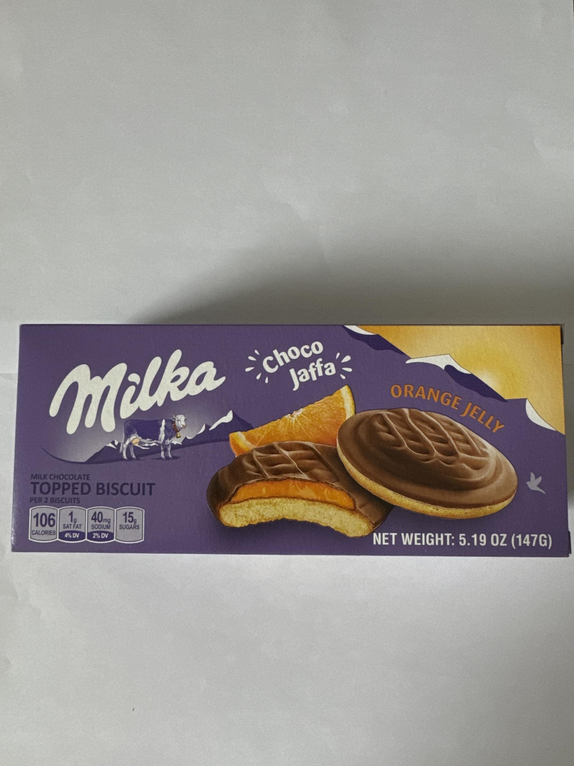 Milka Choco Jaffa Orange Jelly 147g / 5.2 oz