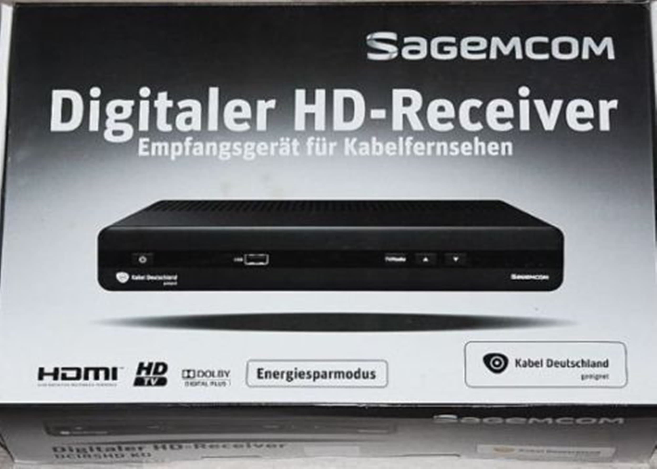 Sagemcom Cable Germany Receiver DCI85HD KD