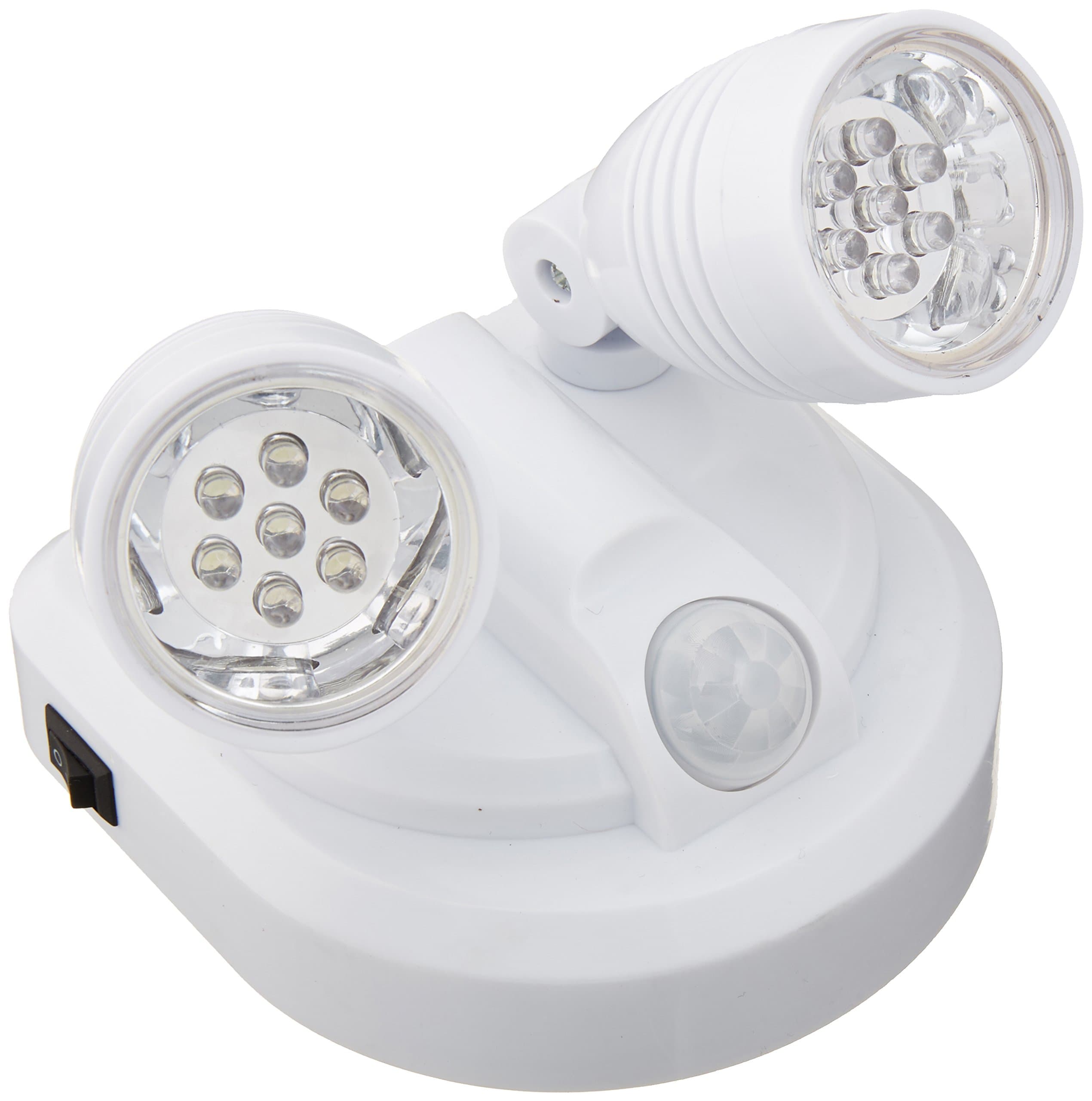 Y Bargain Pathfinder Activated Dual Head LED Security Spotlight LED Sensor with 360 Degree Motion