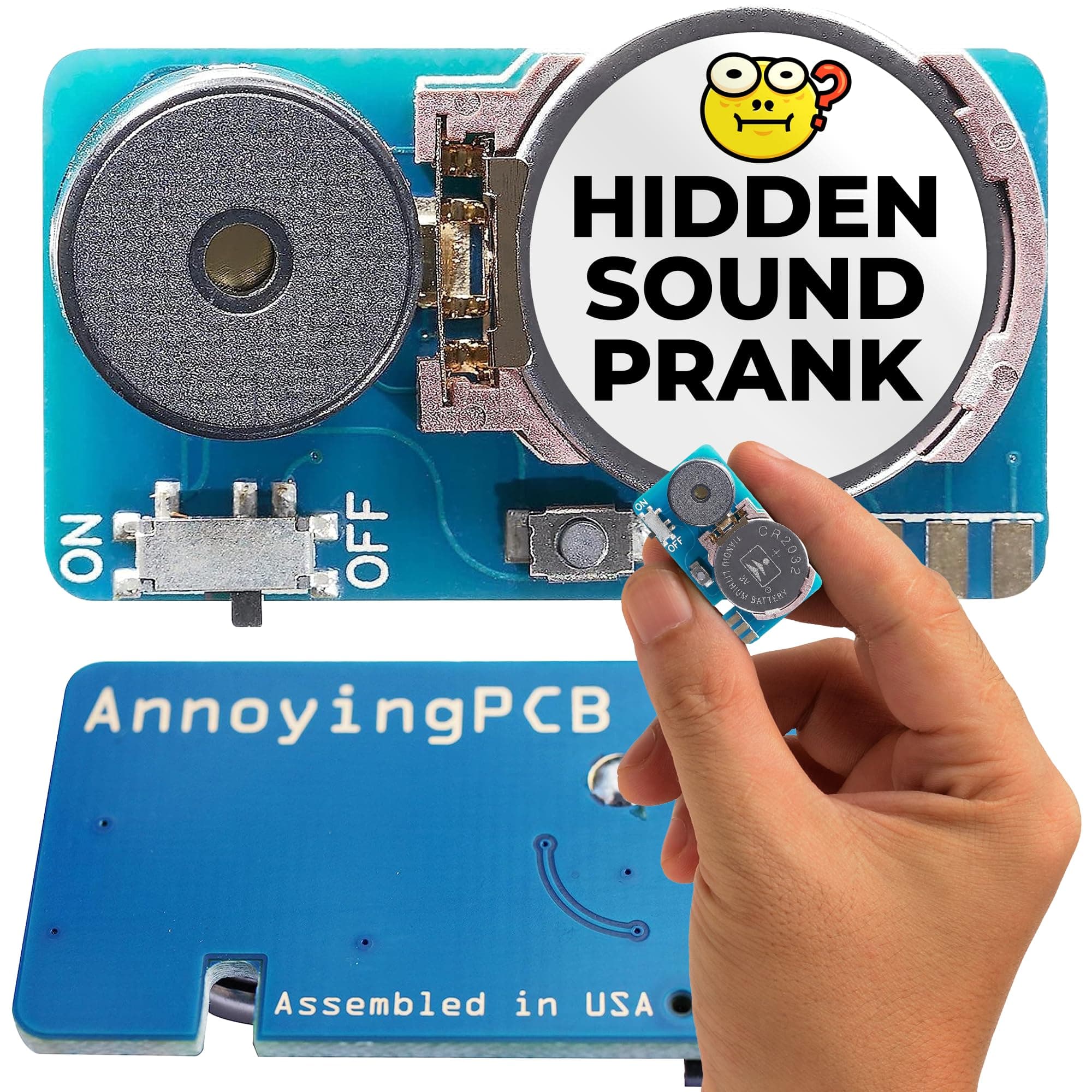 AnnoyingPCB - Cricket Noise Maker Prank - The Prank Device that Won’t Stop Beeping for 3 Years