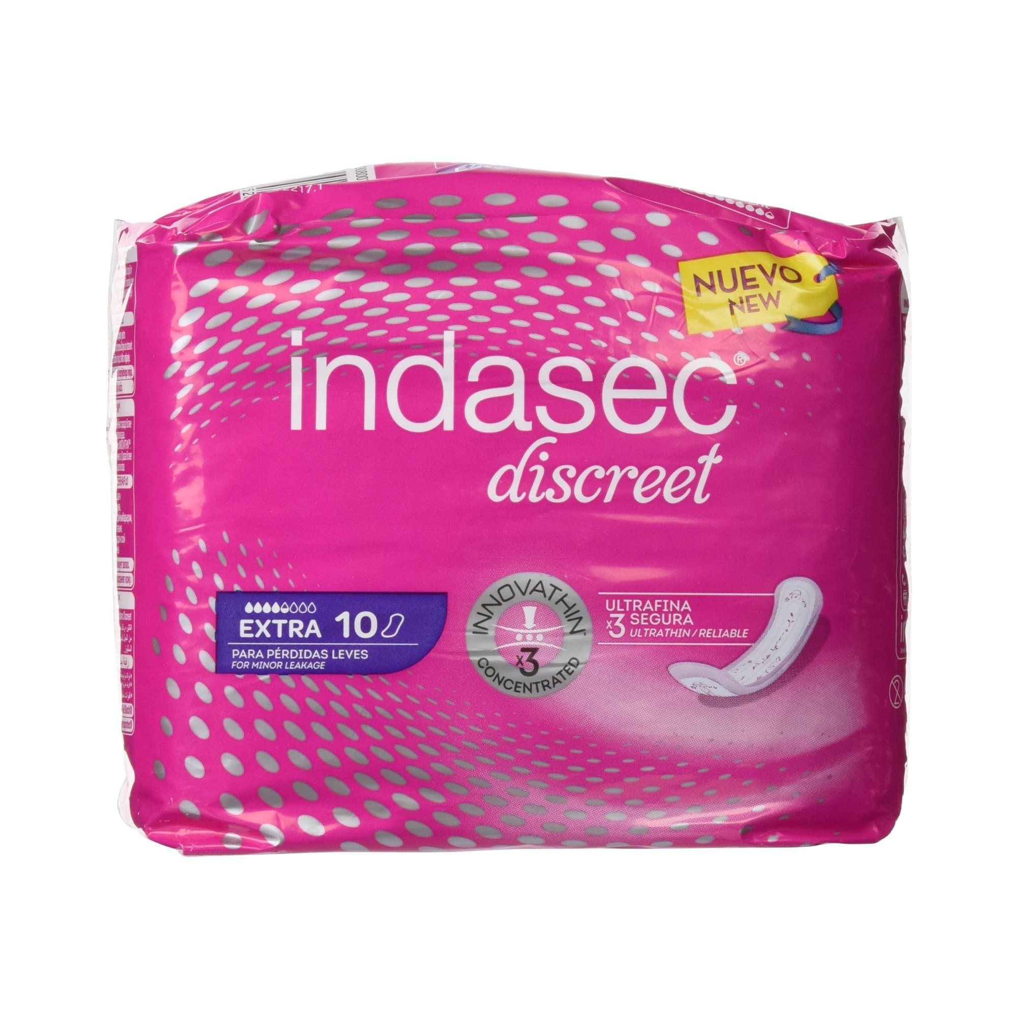 INDASECSanitary Napkin Extra - 10 Units