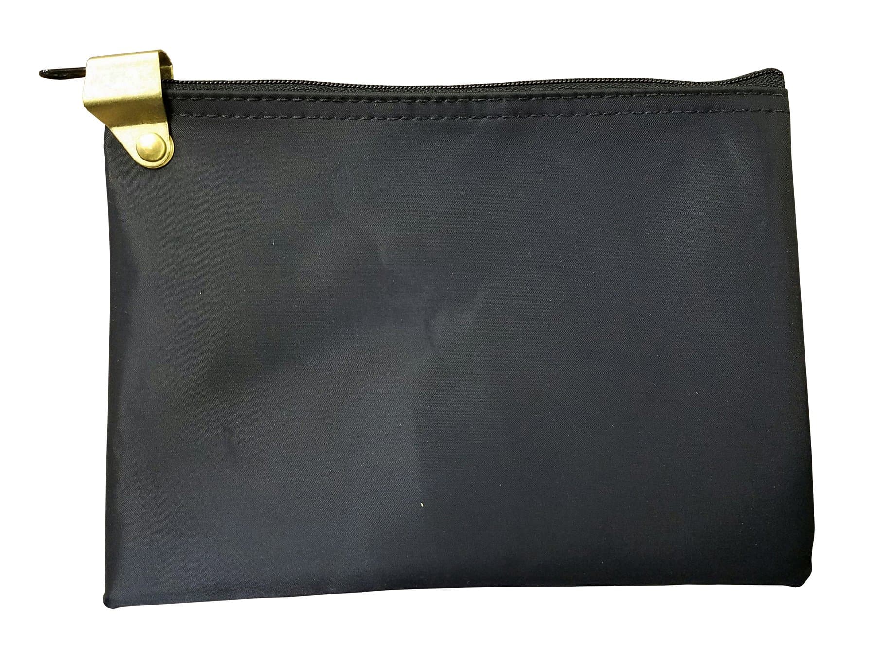 Medication Zipper Hood Security Bag (Black)