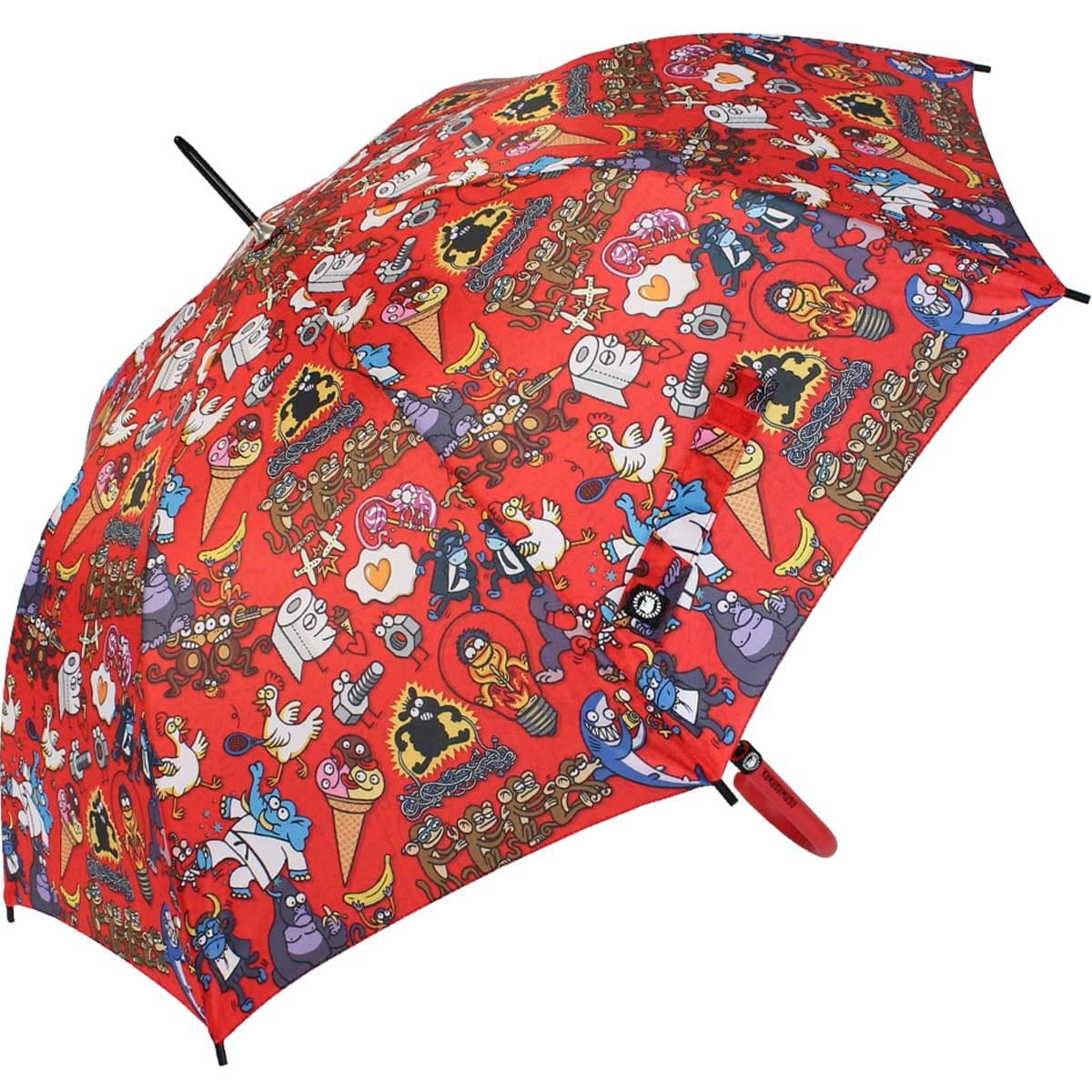 Umbrella Automatic – Kukuxumusu – Don't Worry – Red