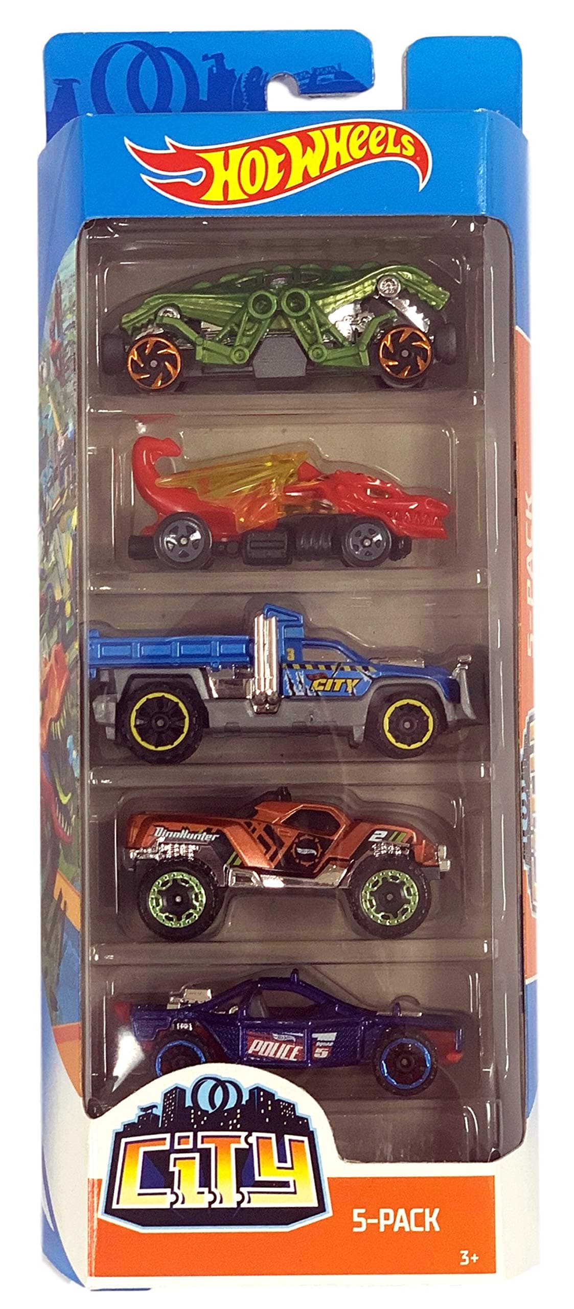 HW Dino City 5 Pack