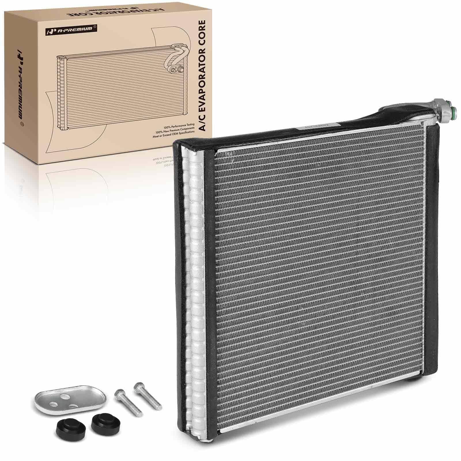 A-Premium A/C Evaporator Core Compatible with Ford Edge 2007-2014 & Lincoln MKX 2007-2015 & Mazda CX-9 2007-2015, with Pressing Plate