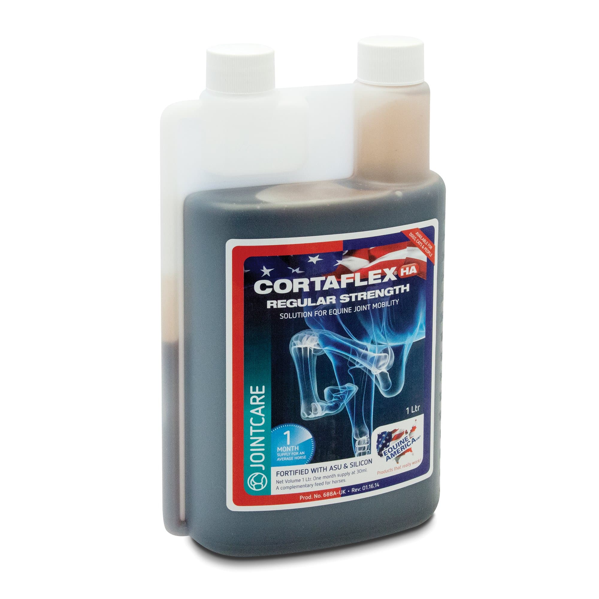 Equine America Cortaflex Regular Strength Solution, 1 Litre