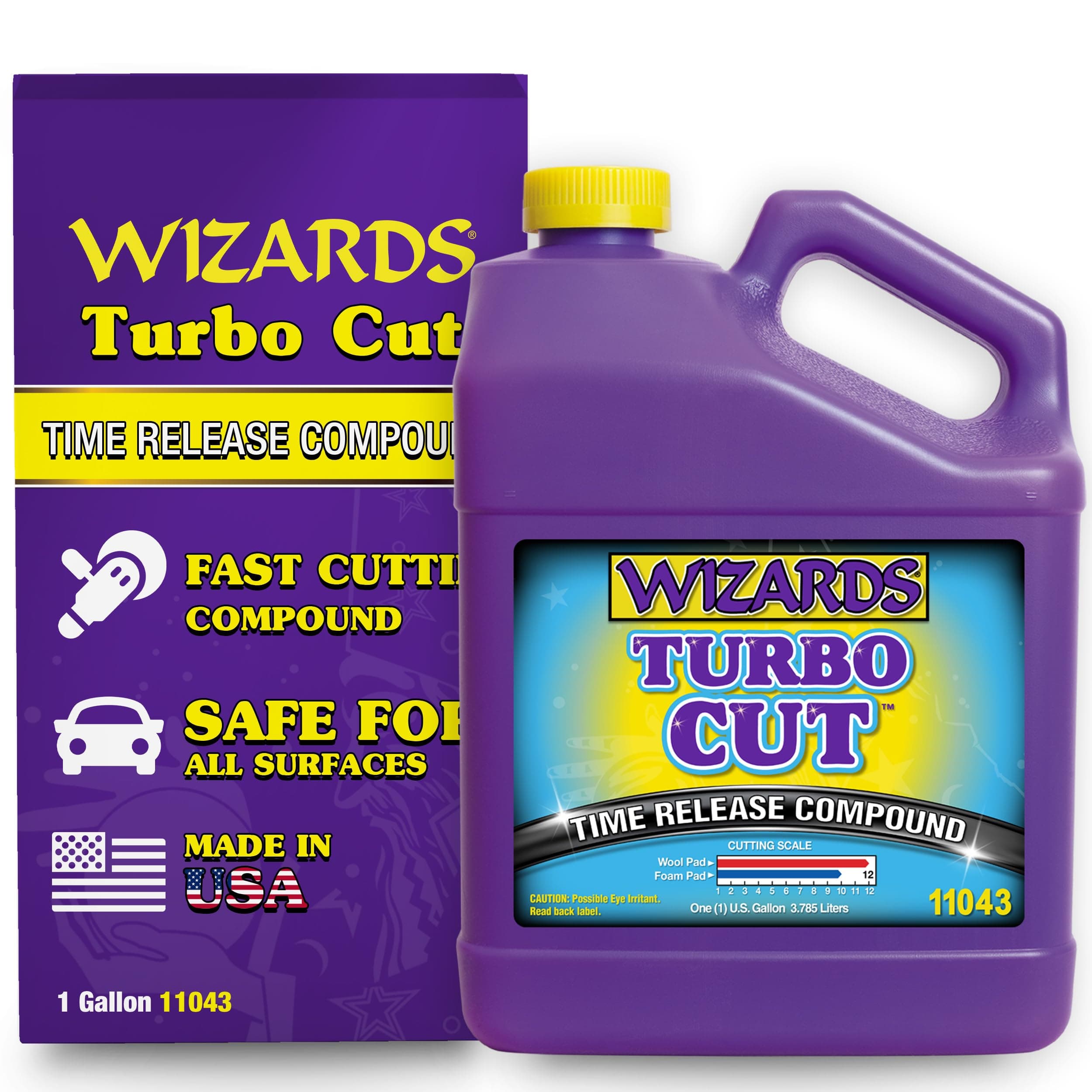 Wizards 11043 Turbo Cut Compound - 1 Gallon