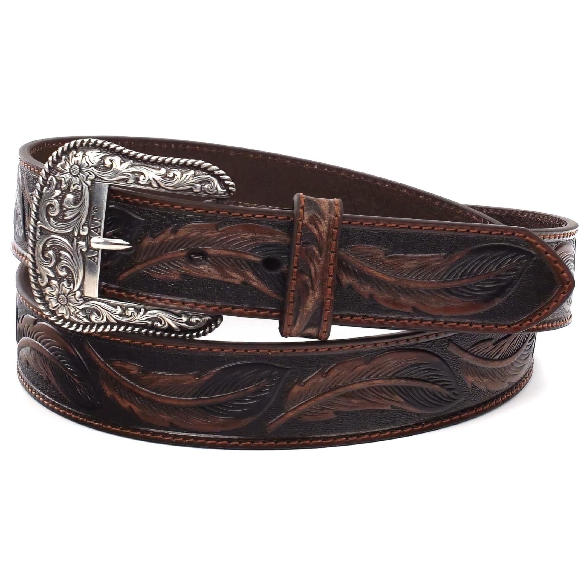 Ariat Feather Embosed Belt Accessory