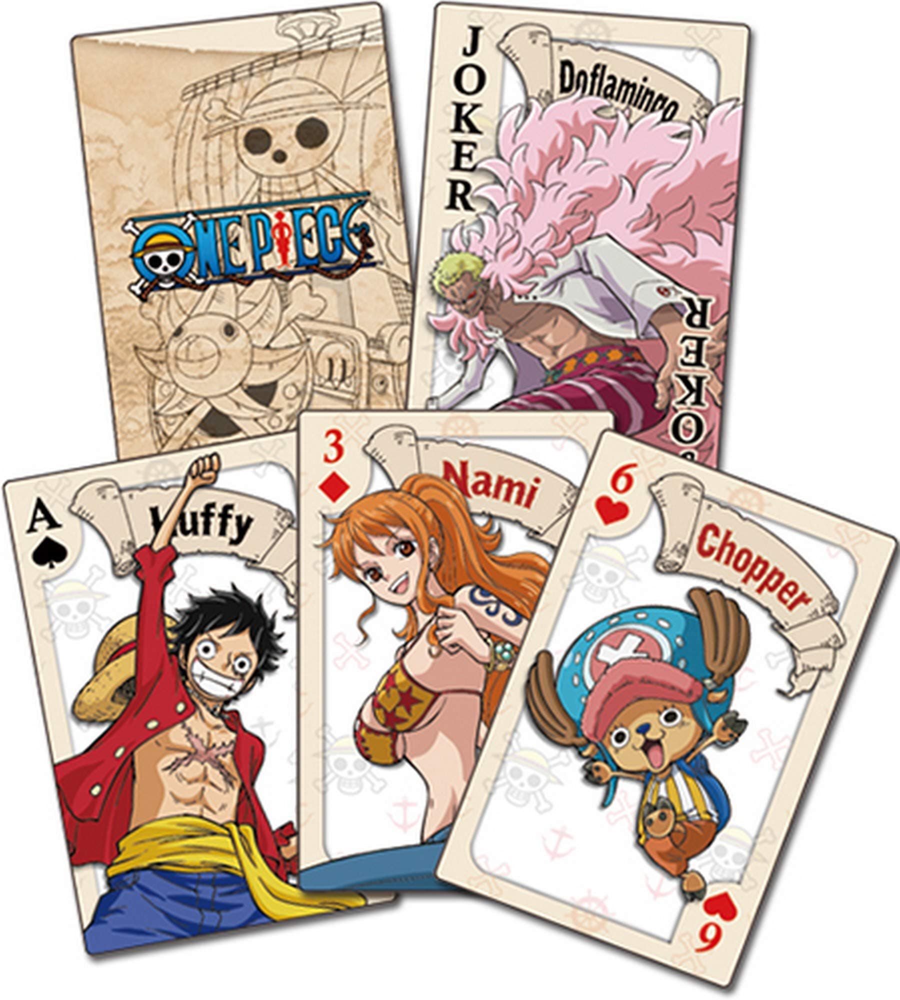 Great Eastern Entertainment One Piece- Punk Hazard Group Playing Cards