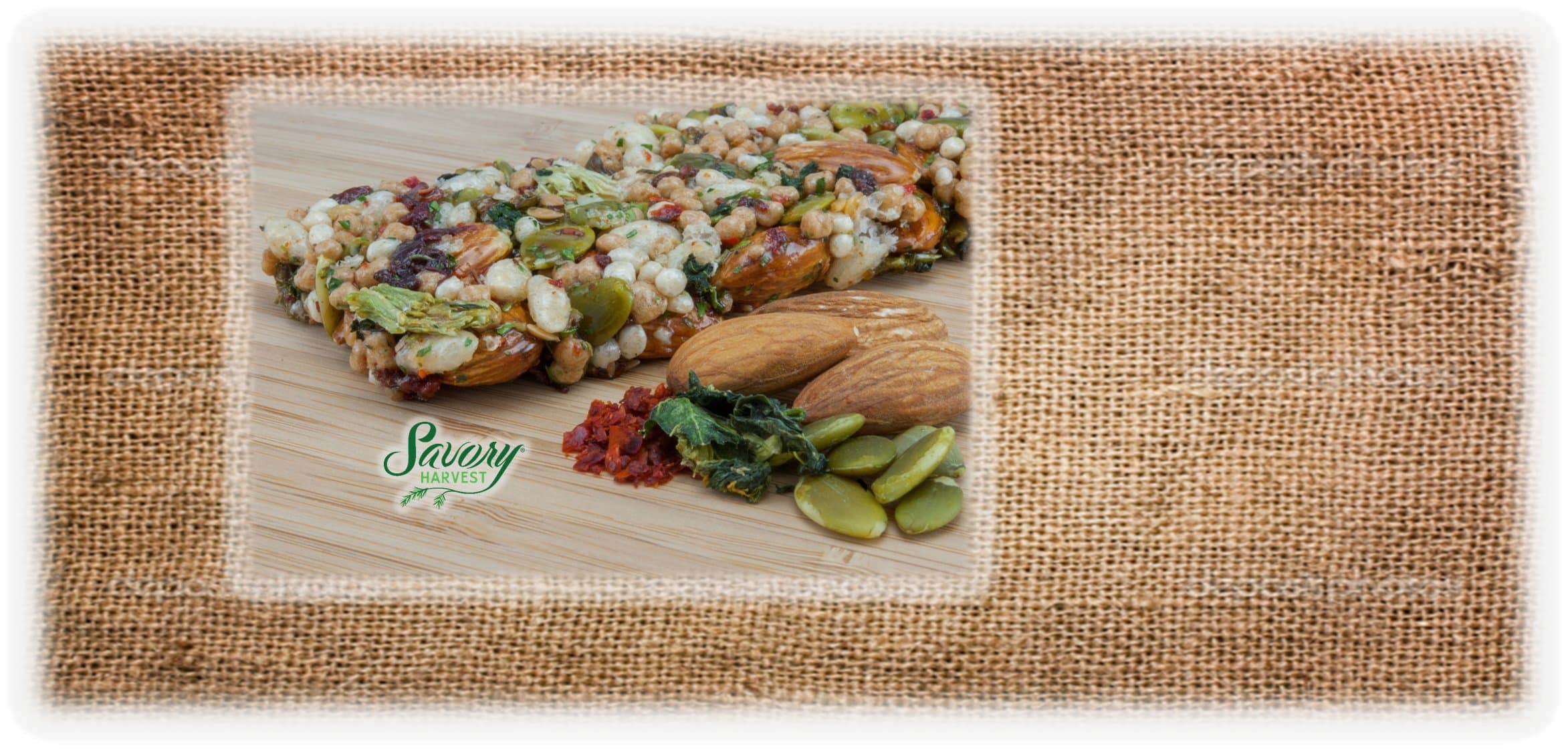 Savory Harvest Unsweet Snack Bar, Pizza