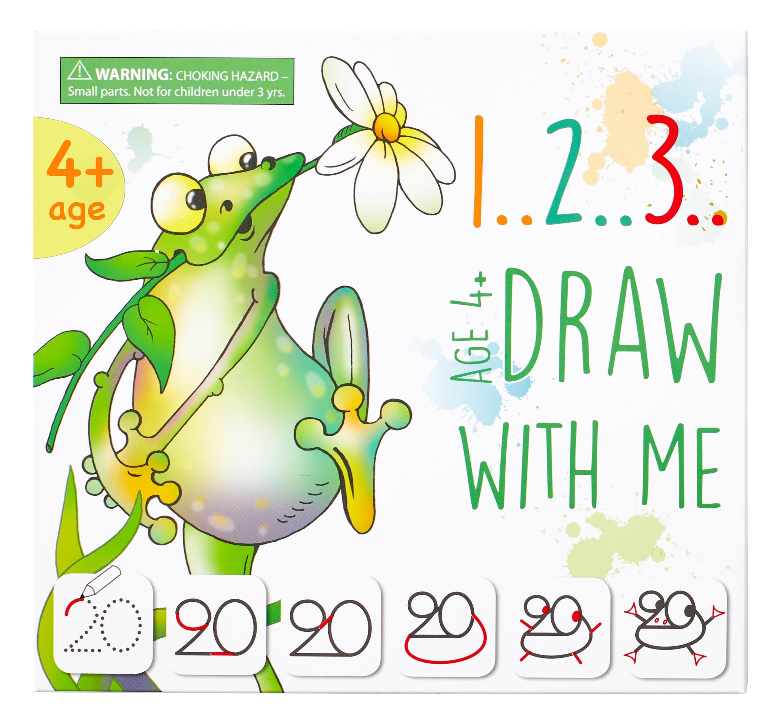 Learning Activity - Drawing with Numbers Educational Game, Perfect for Kids, Preschoolers Who Love Toys, Art and Craft Activities, Gifts for Girls and Boys Ages 3, 4, 5, 6