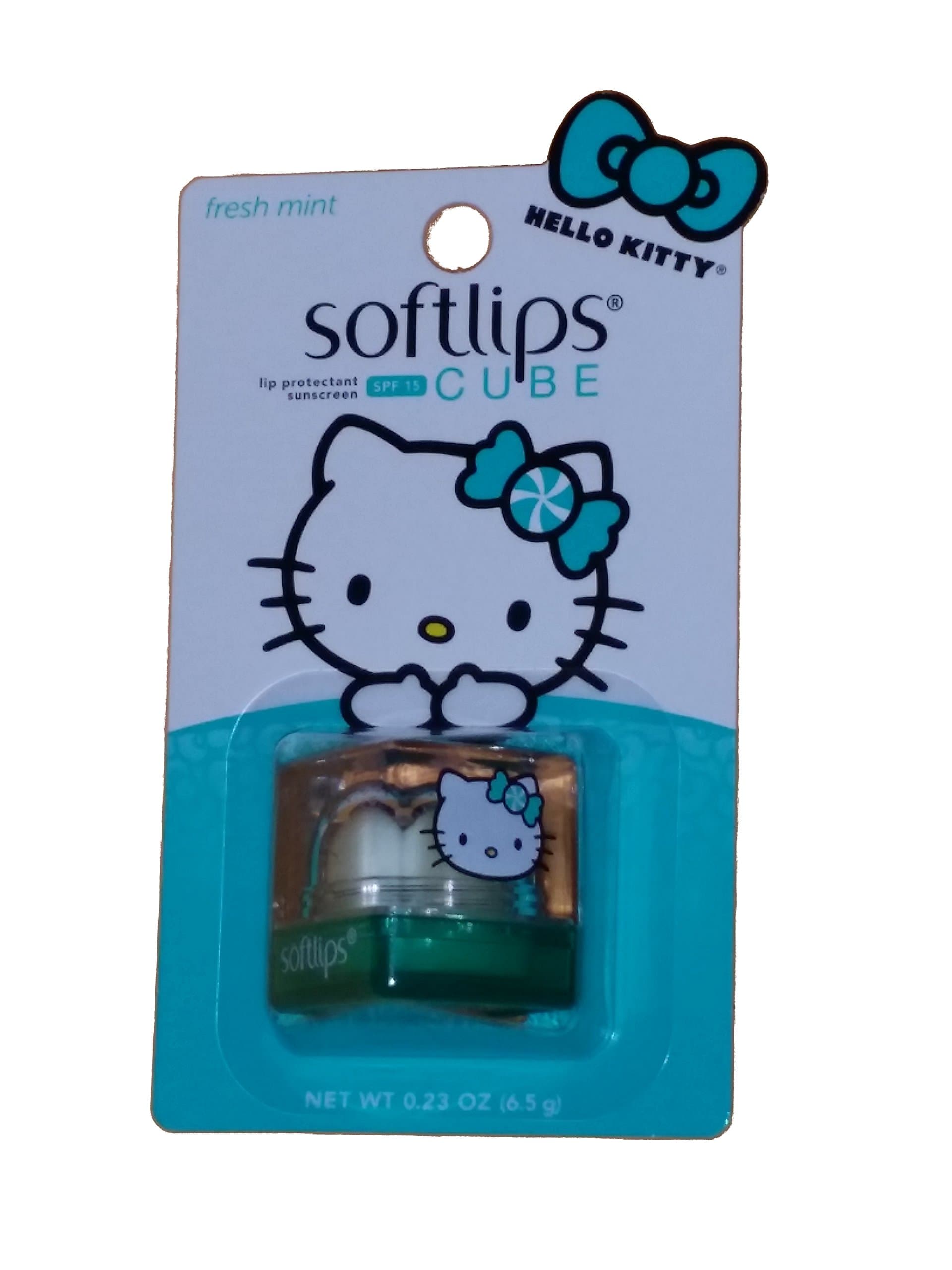 MENTHOLATUM Softlips Cube Lip Makeup, Fresh Mint, 0.23 Oz