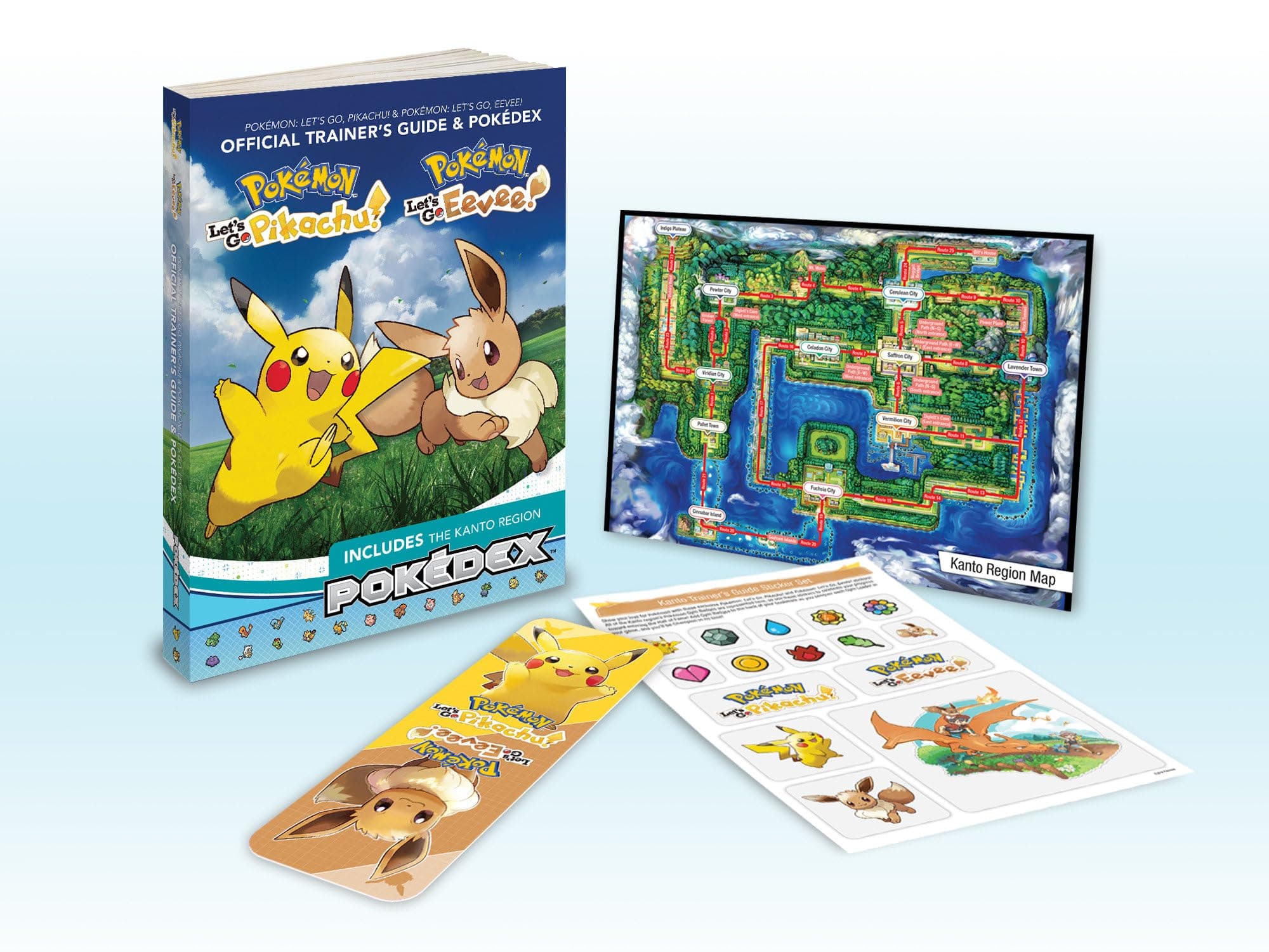 Pokémon Let's Go, Pikachu! & Pokémon Let's Go, Eevee!: Official Trainer's Guide & Pokédex: Includes the Kanto Region Pokedex (Pokemon (Prima Official Guide/Official Pokedex Guide)) Paperback – 23 Nov. 2018