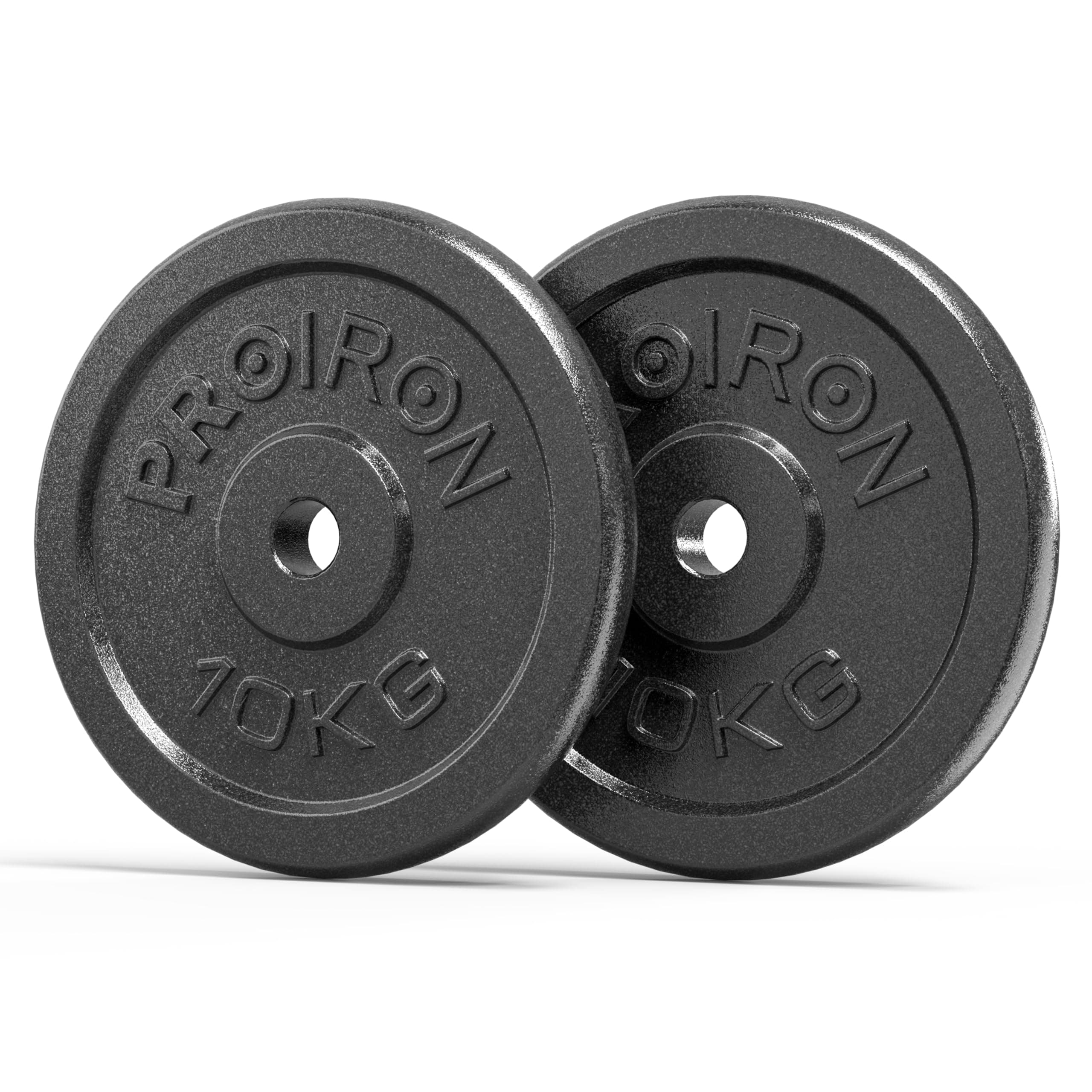 PROIRON Cast Iron Adjustable Dumbbell Set Hand Weight with Solid Dumbbell Handles Changed into Barbell Handily Perfect for Bodybuilding Fitness Weight Lifting Training Home Gym 15KG 20KG 30KG