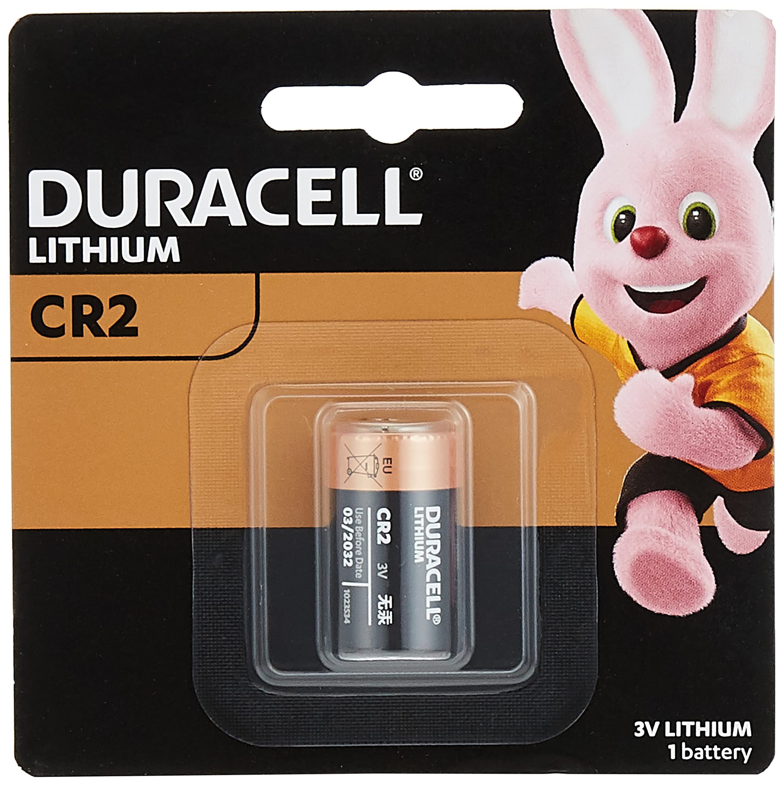 DURACELL CR2 3V LITHIUM 1 BATTERY