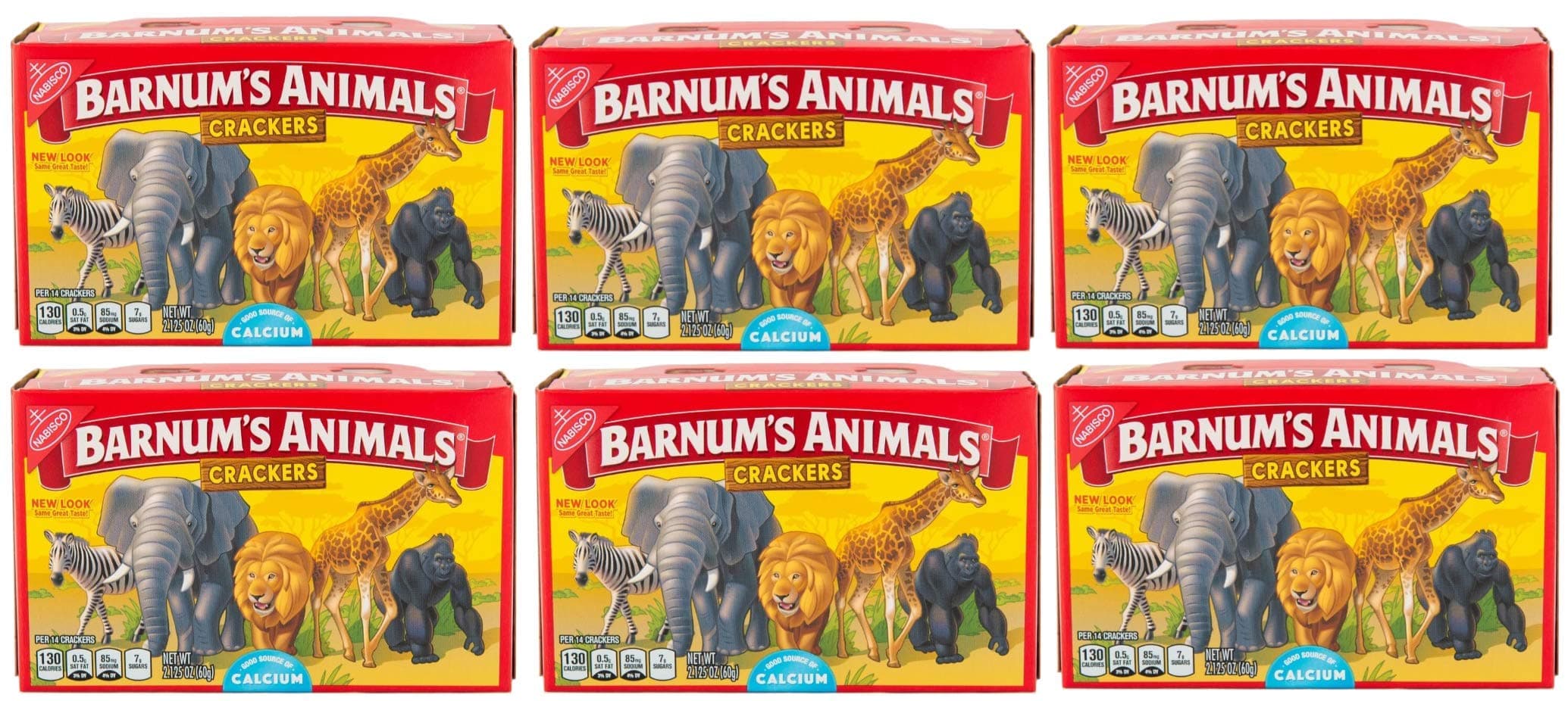 BarnumAnimal Crackers, 2.125 oz, 6 pk