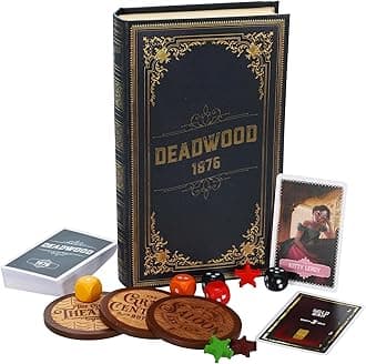 Facade Games | Deadwood 1876 | Board Game | Ages 13+ | 2 to 9 Players | 20 to 40 Minutes Playing Time