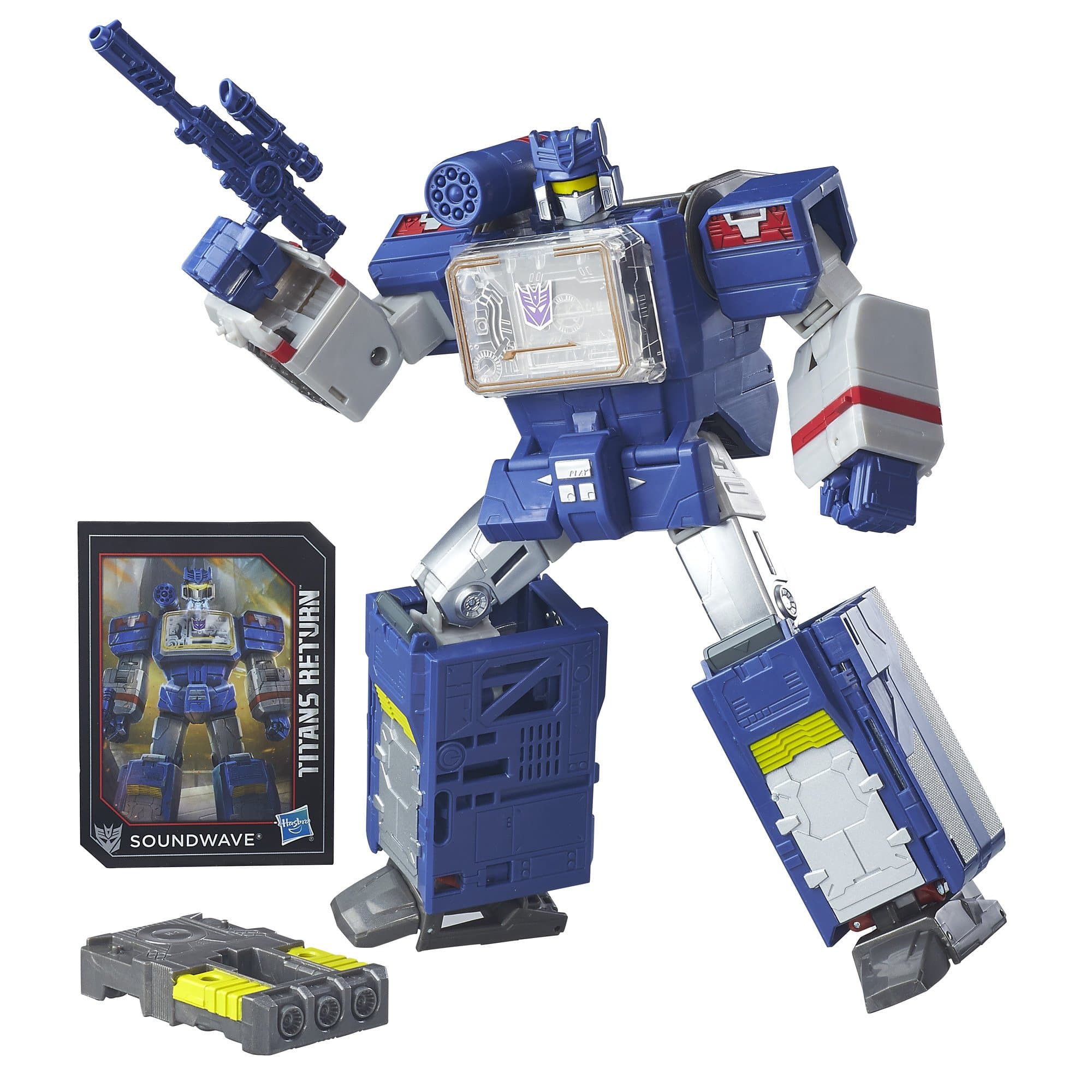 Generations Leader Titans Return Soundwave Action Figure
