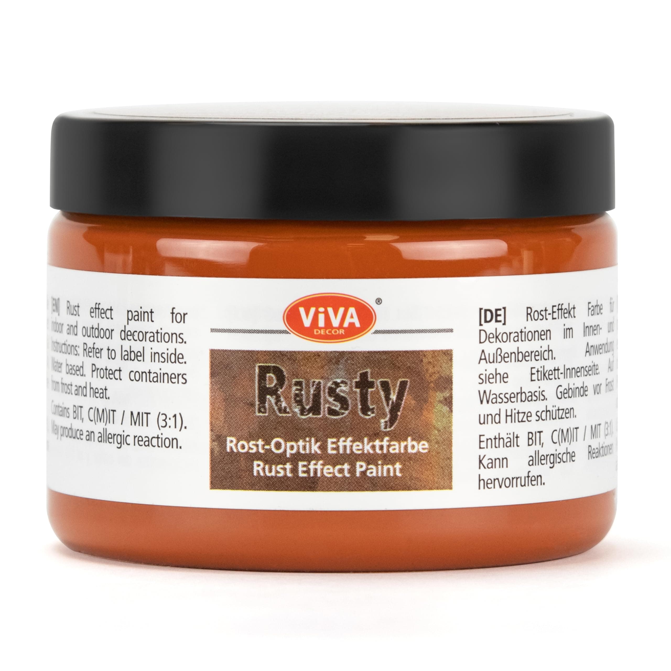 Viva Decor Rusty for Paper and More, 150ml, Rust Orange