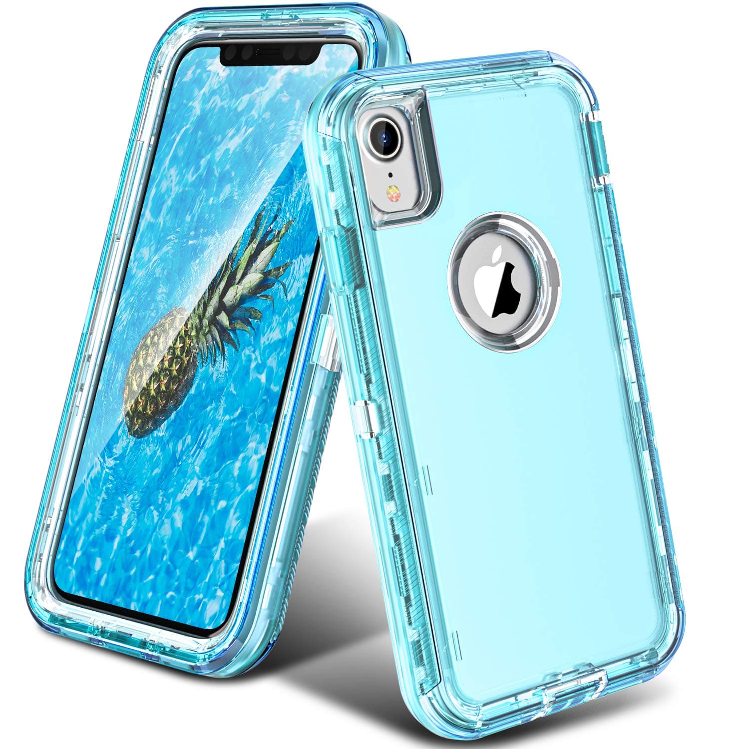 Case Compatible with iPhone XR Case, Heavy Duty Shockproof Anti-Fall clear case