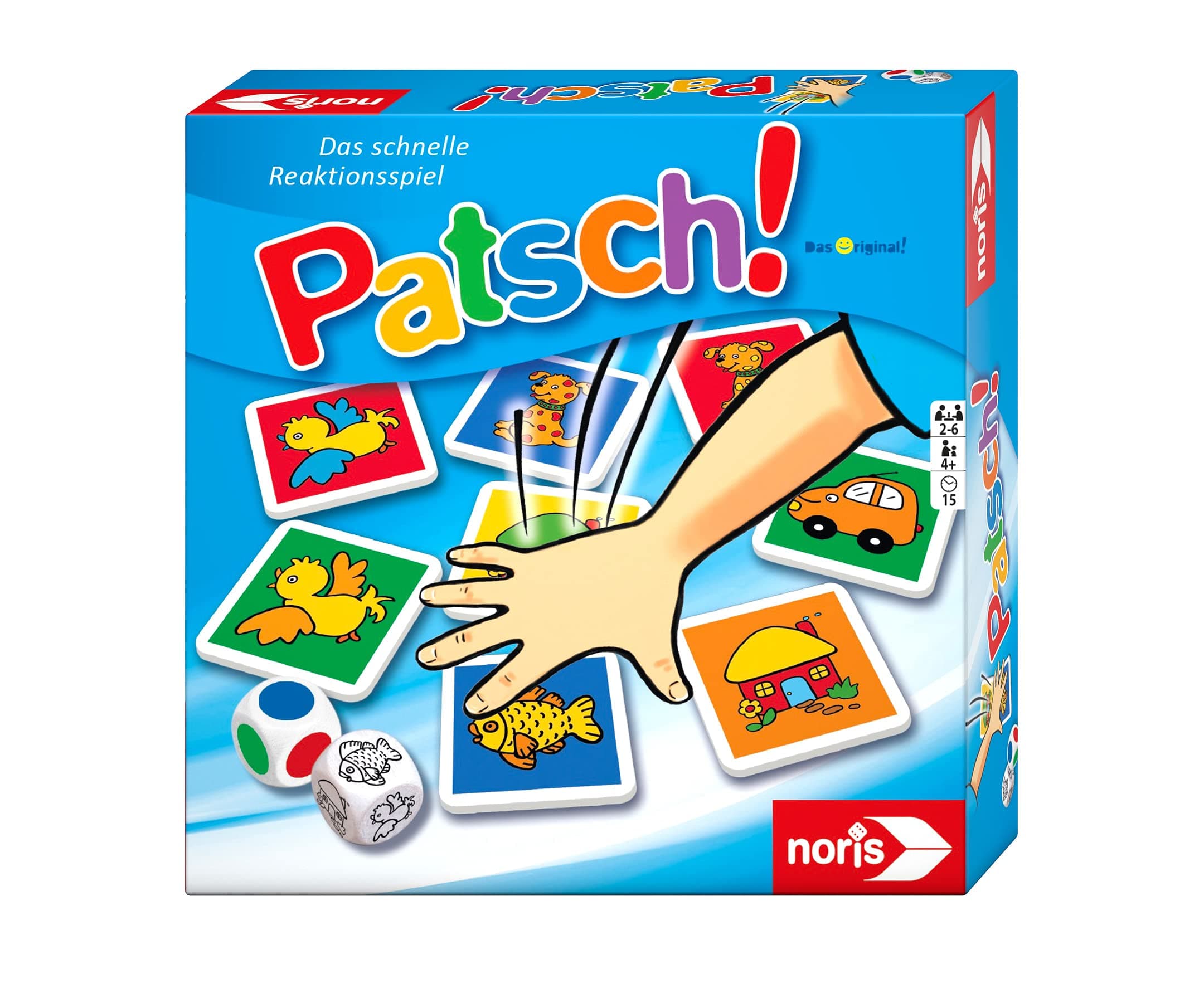 Noris "Patsch!" Reaction game (Multi-Color)
