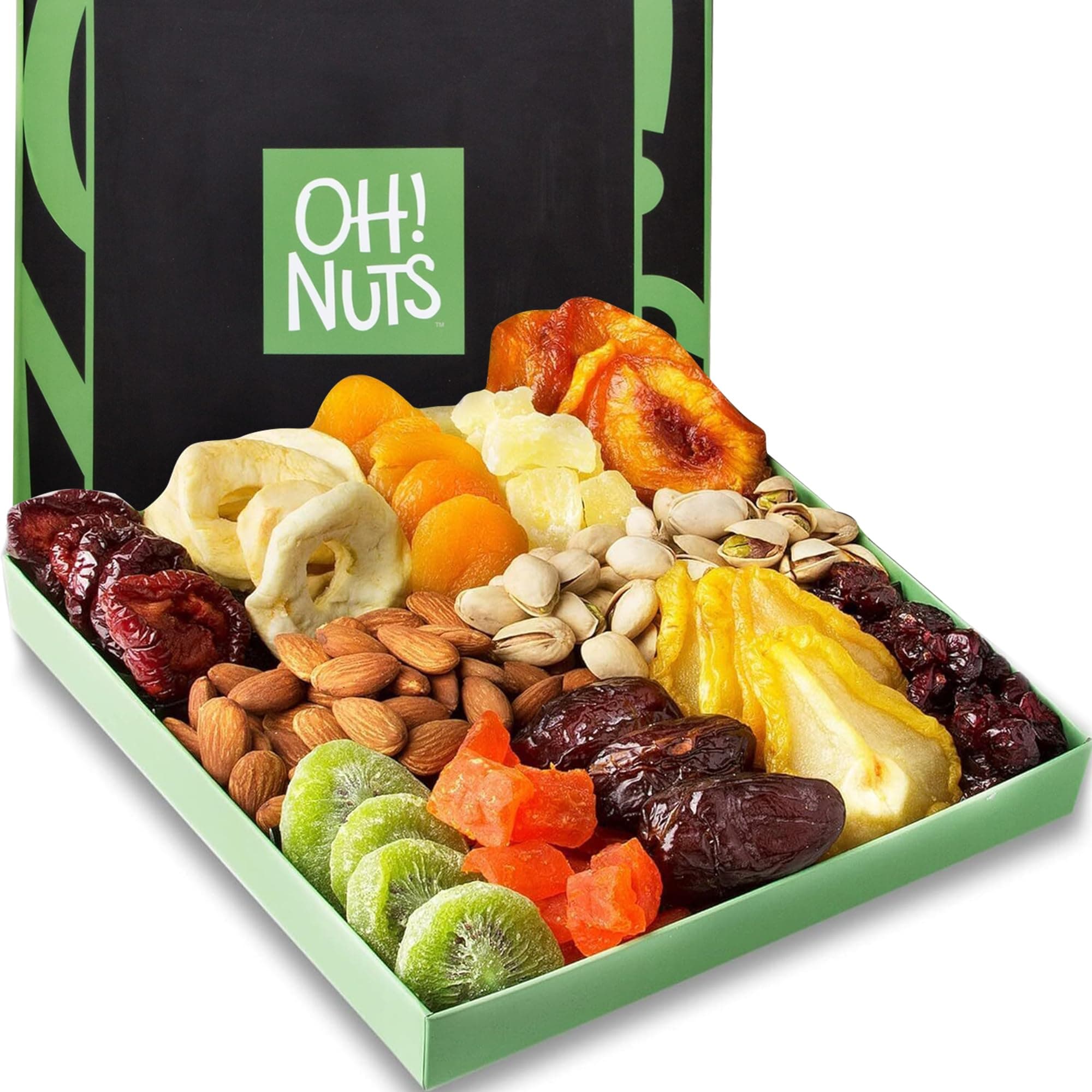 Dried Fruit and Nuts Gift Basket Assorted Holiday Snack Box