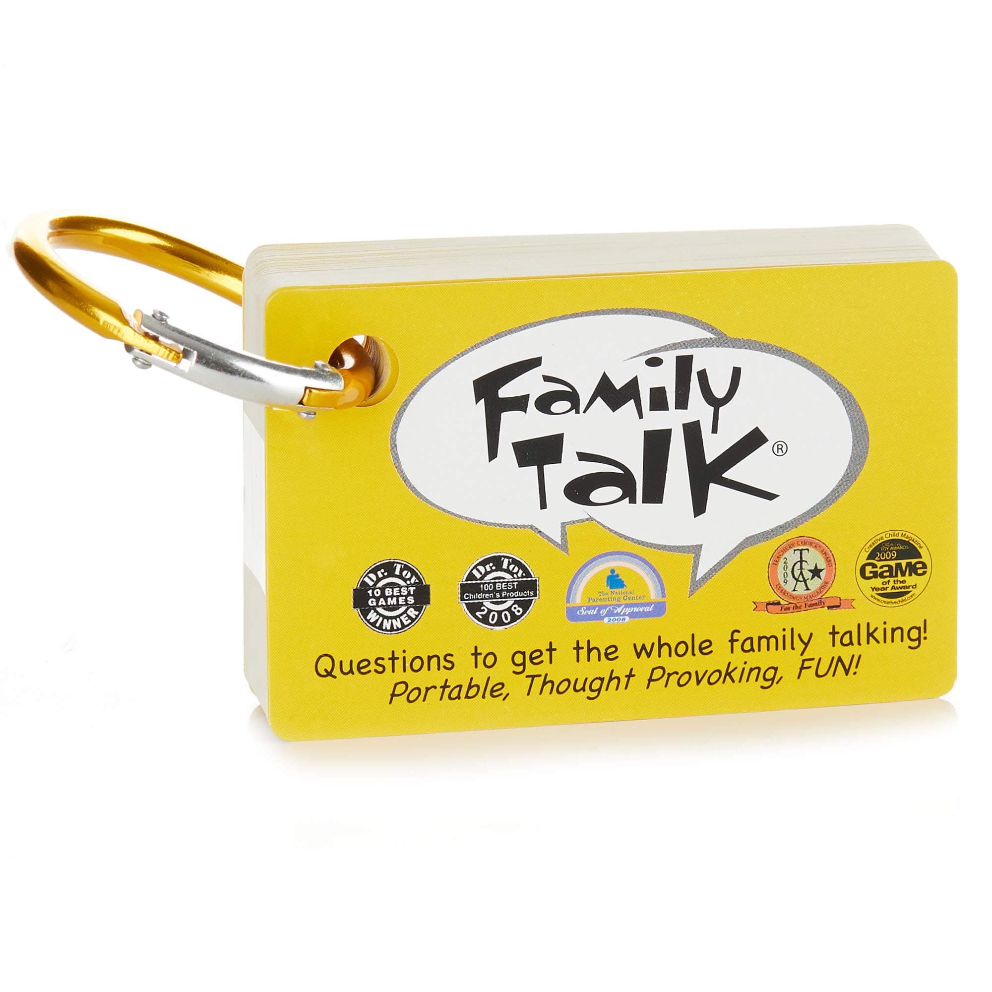 Around the Table Games Portable, Meaningful Conversation Starters and Car Travel Game - Family Talk