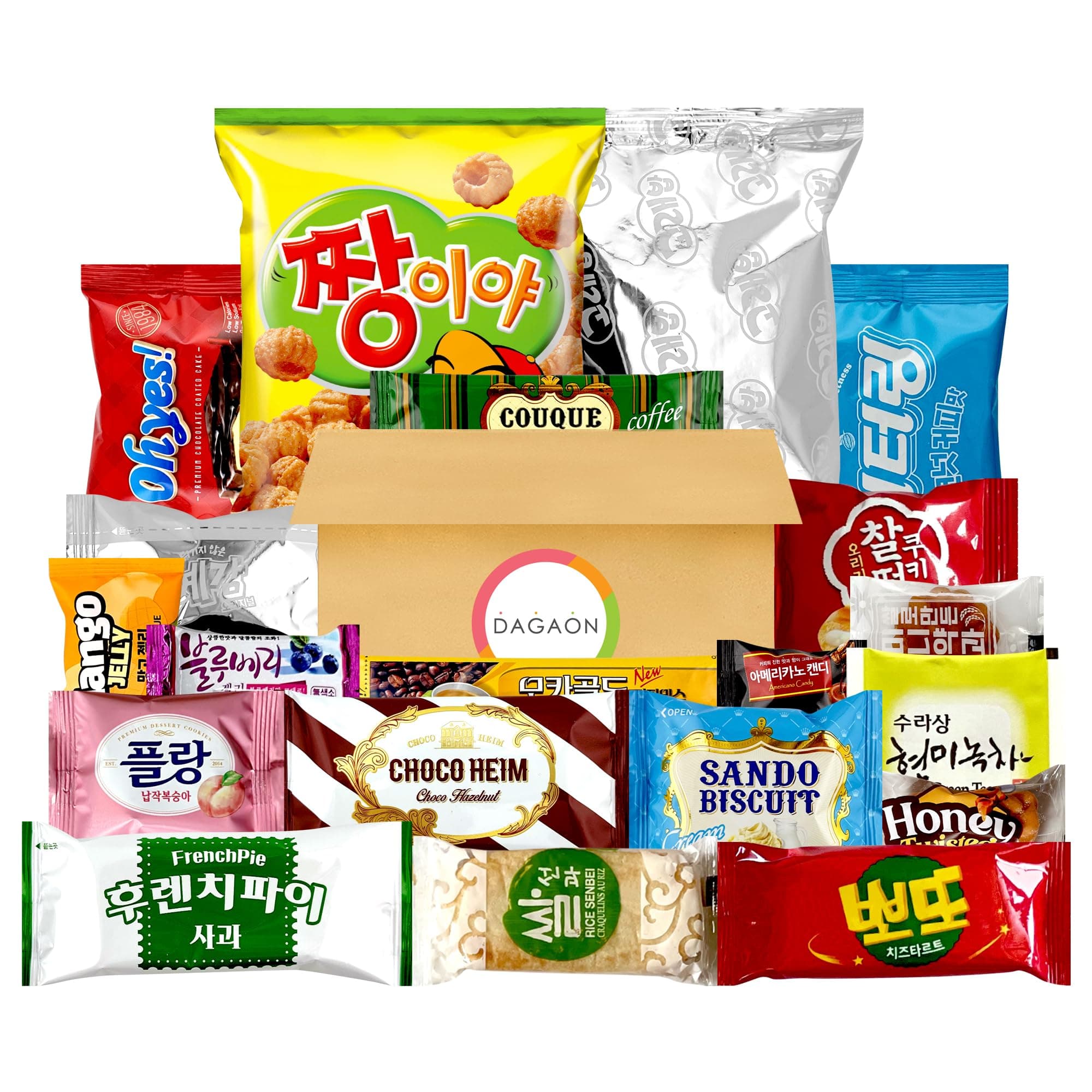 Flavorful Mini Korean Snack Box