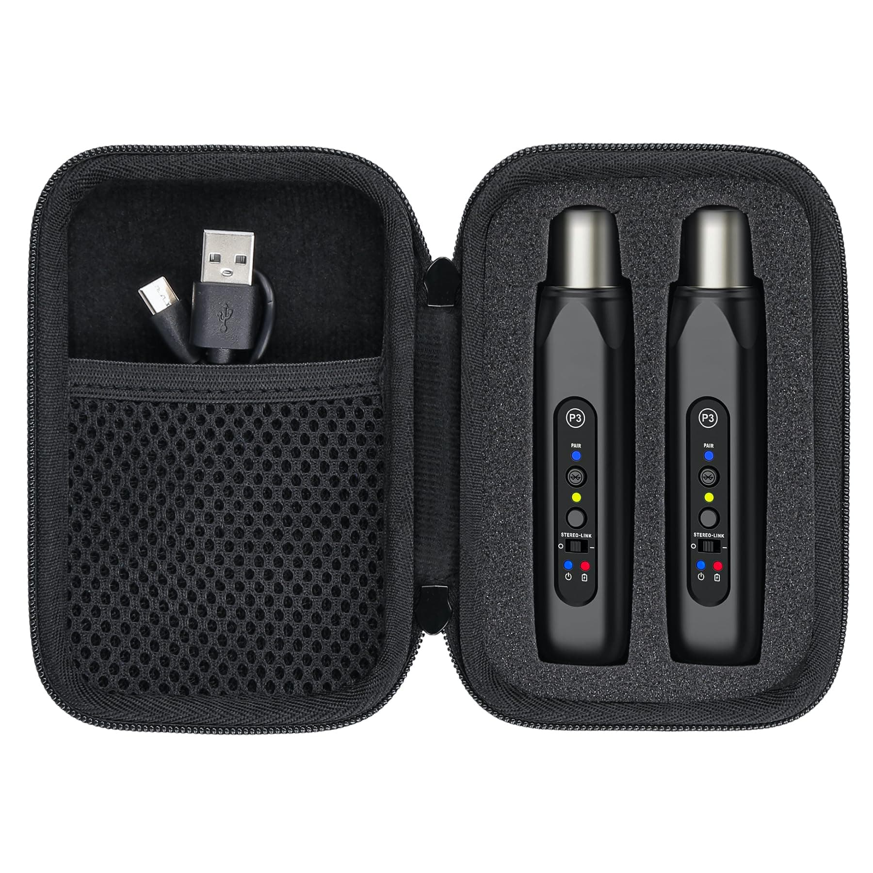 Hard Case Compatible with Xvive P3D Wireless XLR Bluetooth Receiver
