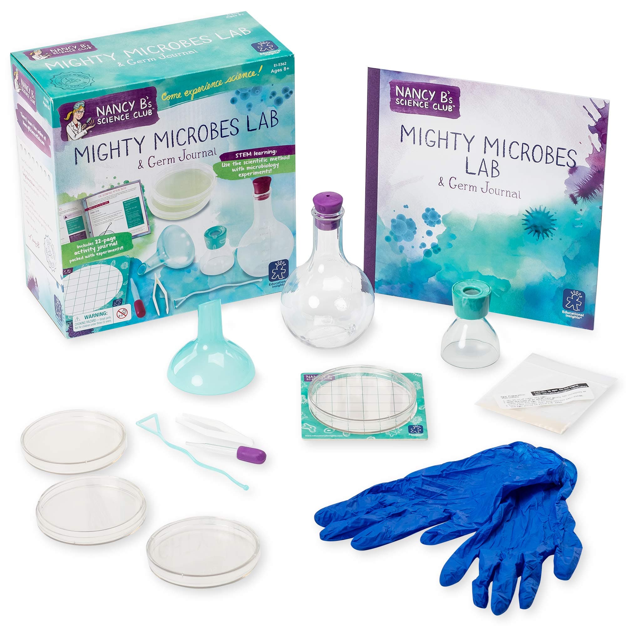 Learning Resources Nancy B's Science Club Mighty Microbes Lab And Germ Journal