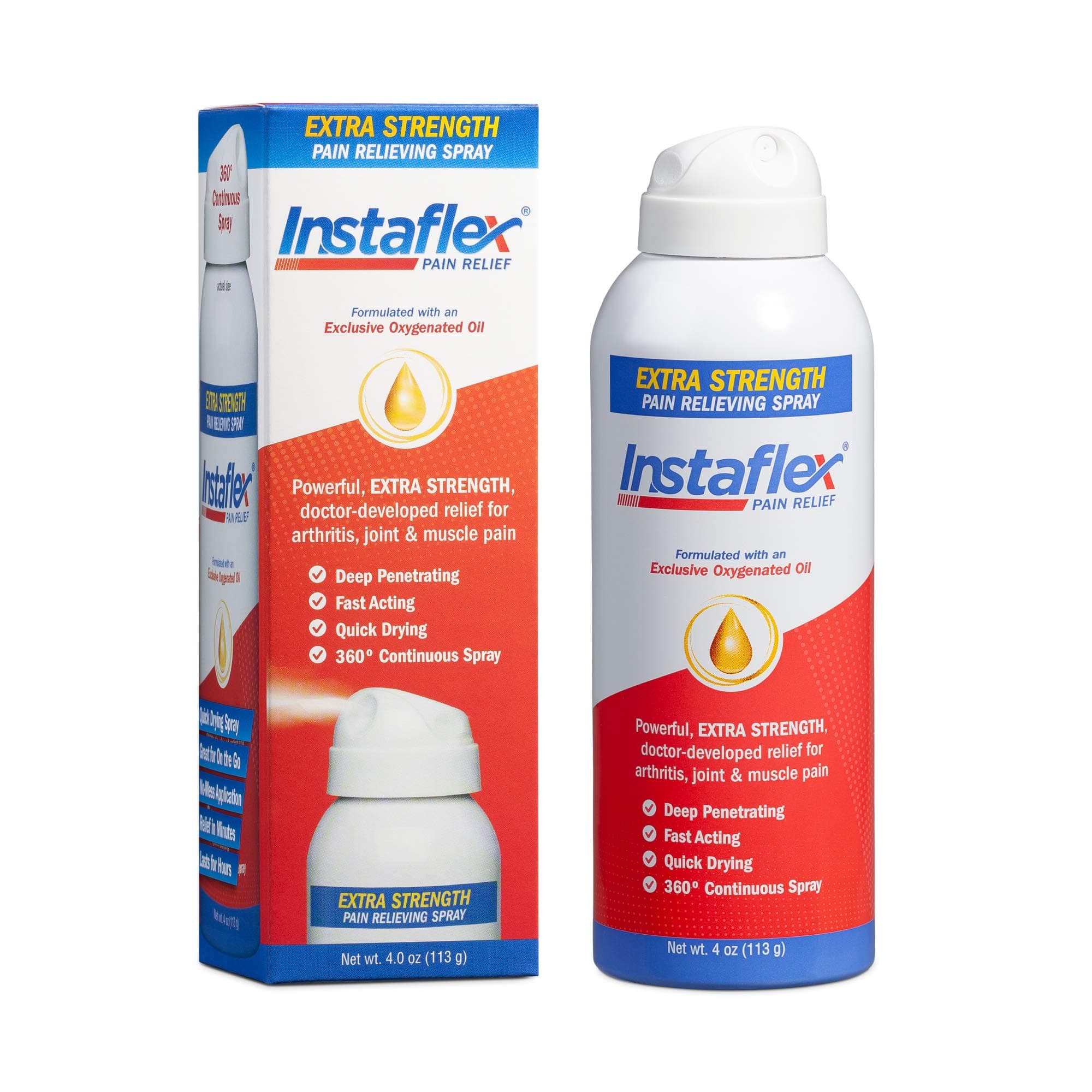 Instaflex Extra Strength Pain Relief Spray