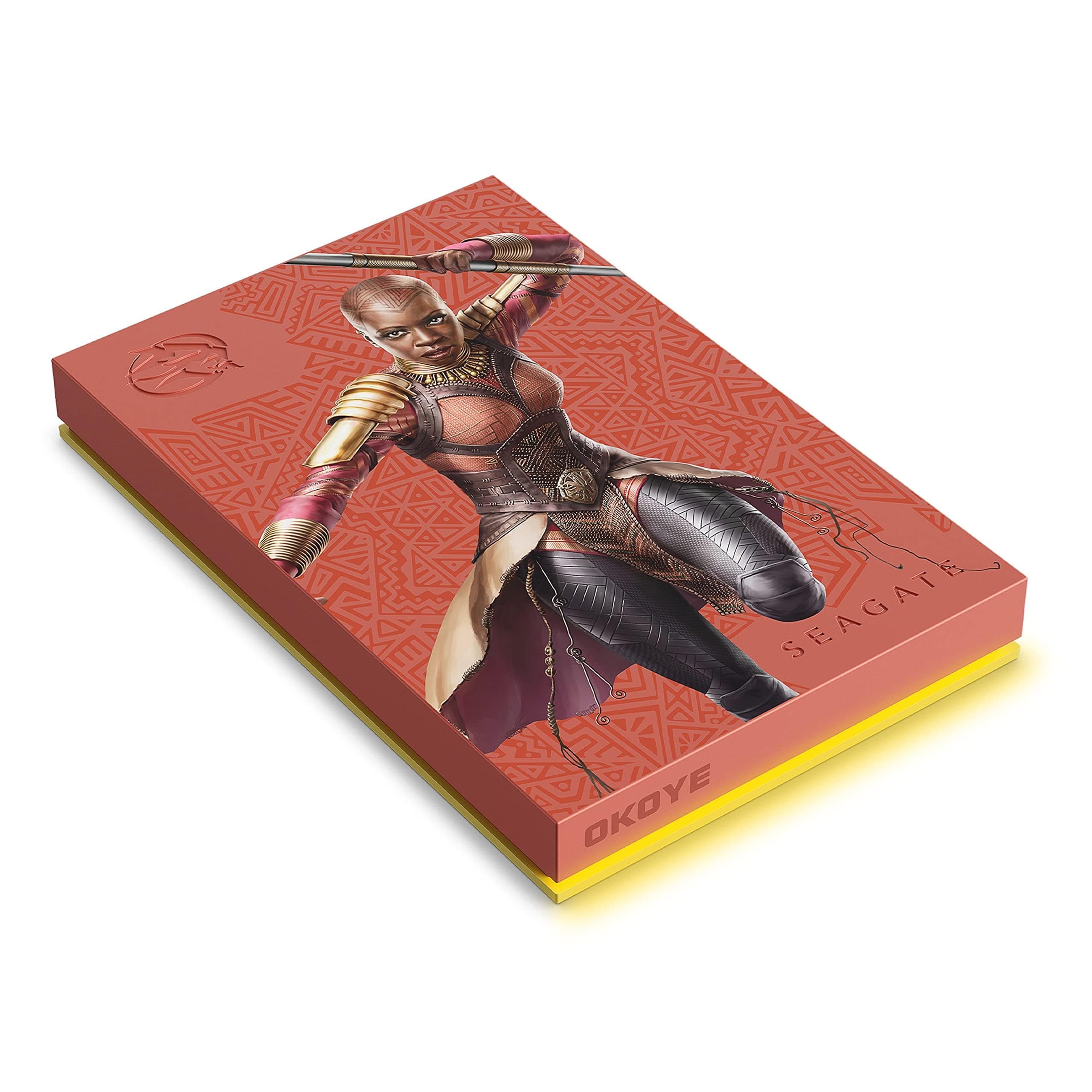 Seagate FireCuda 2TB portable external hard drive, compatible with PS4, PS5, Xbox One/Series, PC Marvel Edition Okoye, USB 3.2 (STKL2000403)