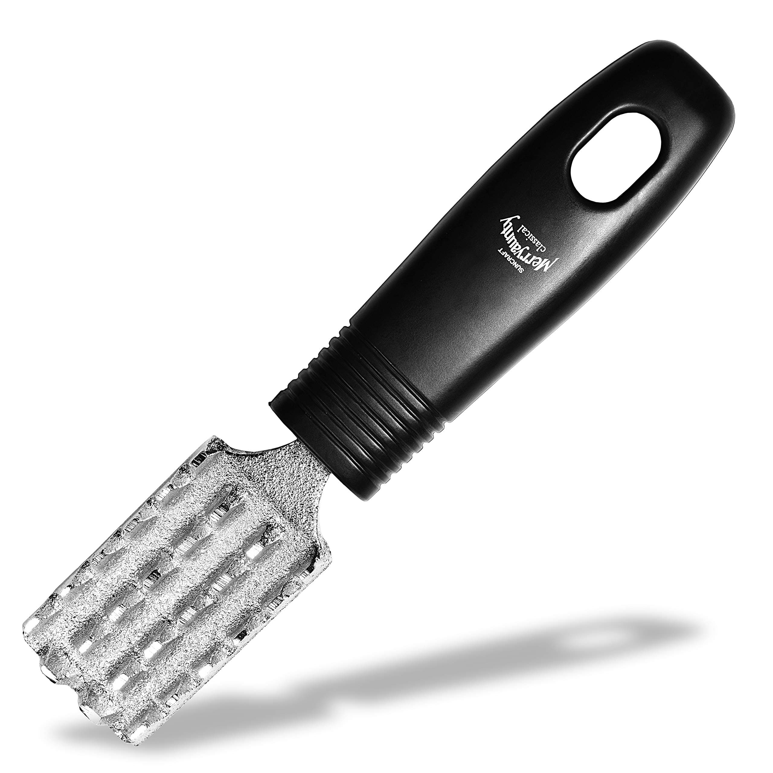 Fish Scale Remover, Iron Chromium-Plated Part Makes it Easy to Remove Fish Scale, Thick Handle is Easy to Grip