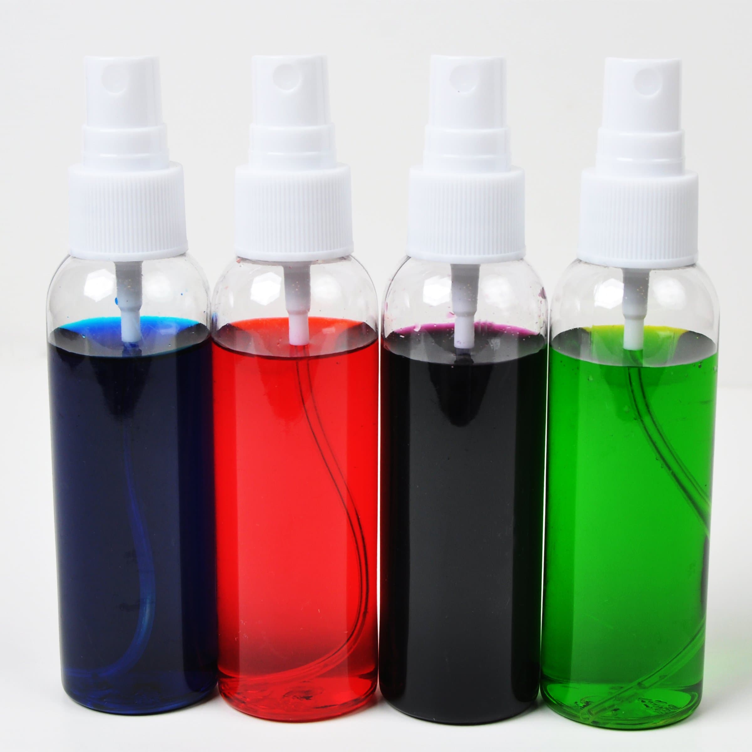 2 oz EMPTY Clear Spray Bottles Pack of 4 - TSA Approved BPA free Plastic Extreme Durability - Travel Size Multi-Purpose: Cleaning Essential Oils Perfume Cologne ECT.