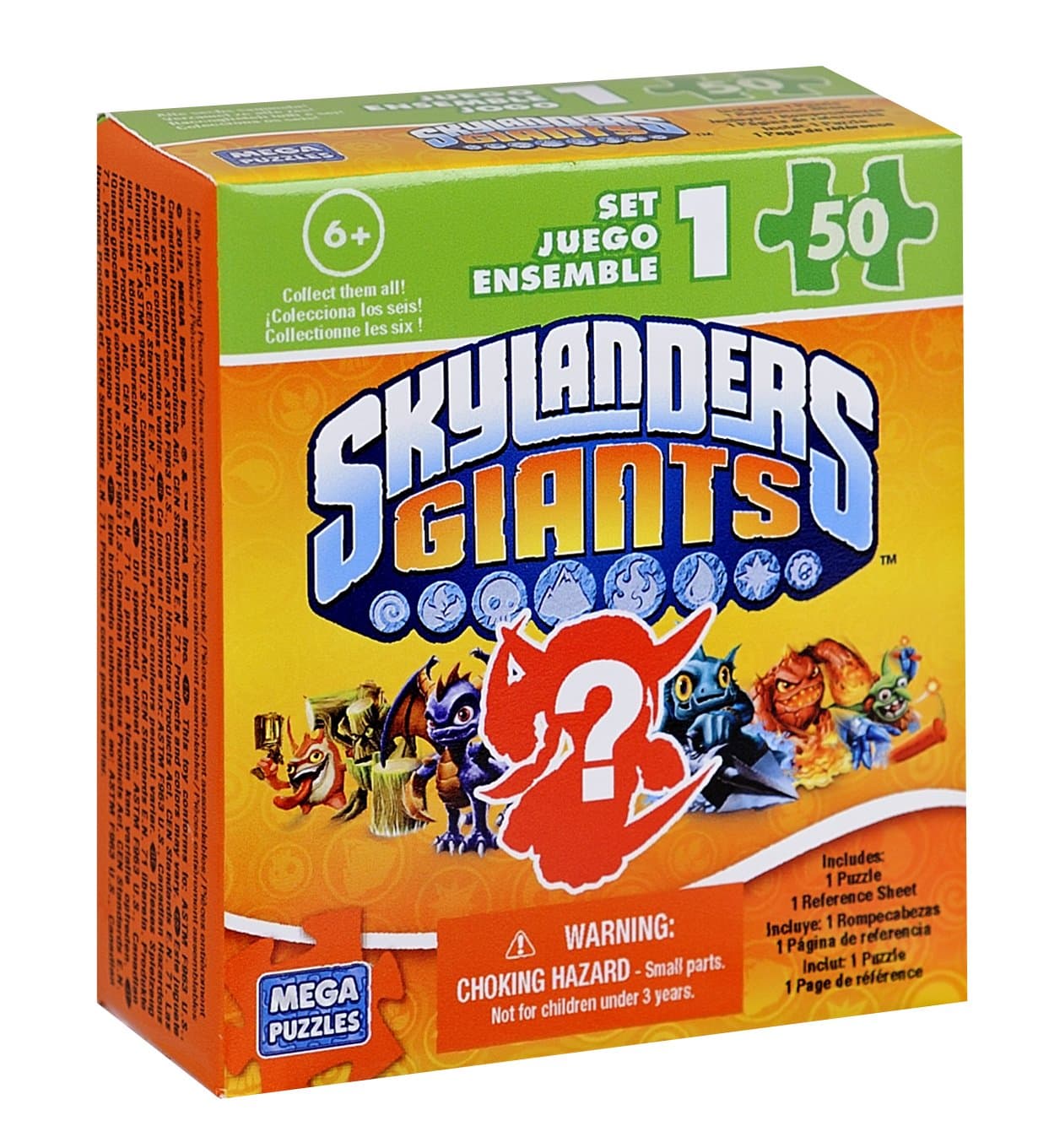Skylanders Giants Mini Mega Puzzles 50 Piece Jigsaw