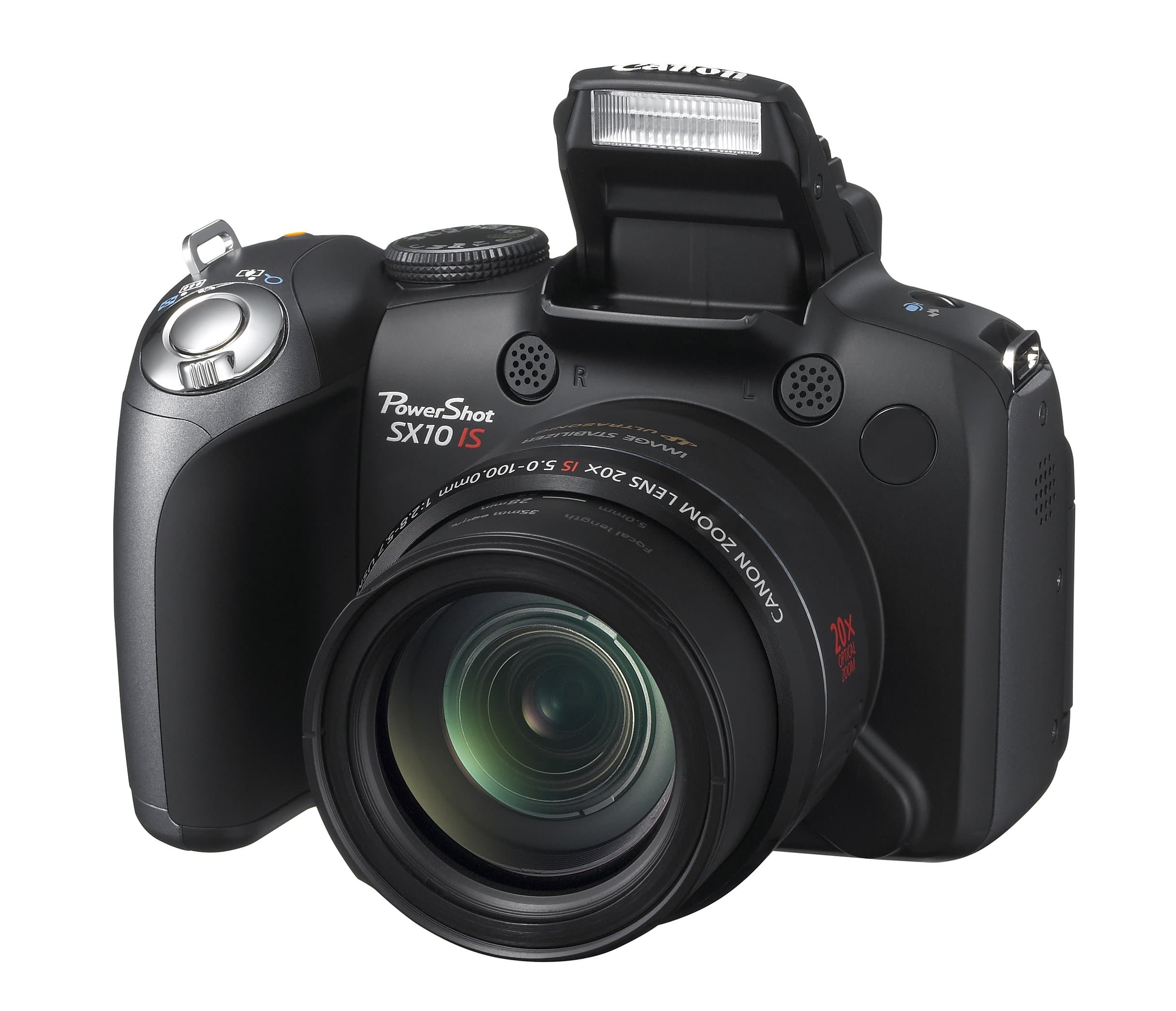 Powershot SX10IS 10MP Digital Camera with 20x Wide Angle Optical Image Stabilized Zoom