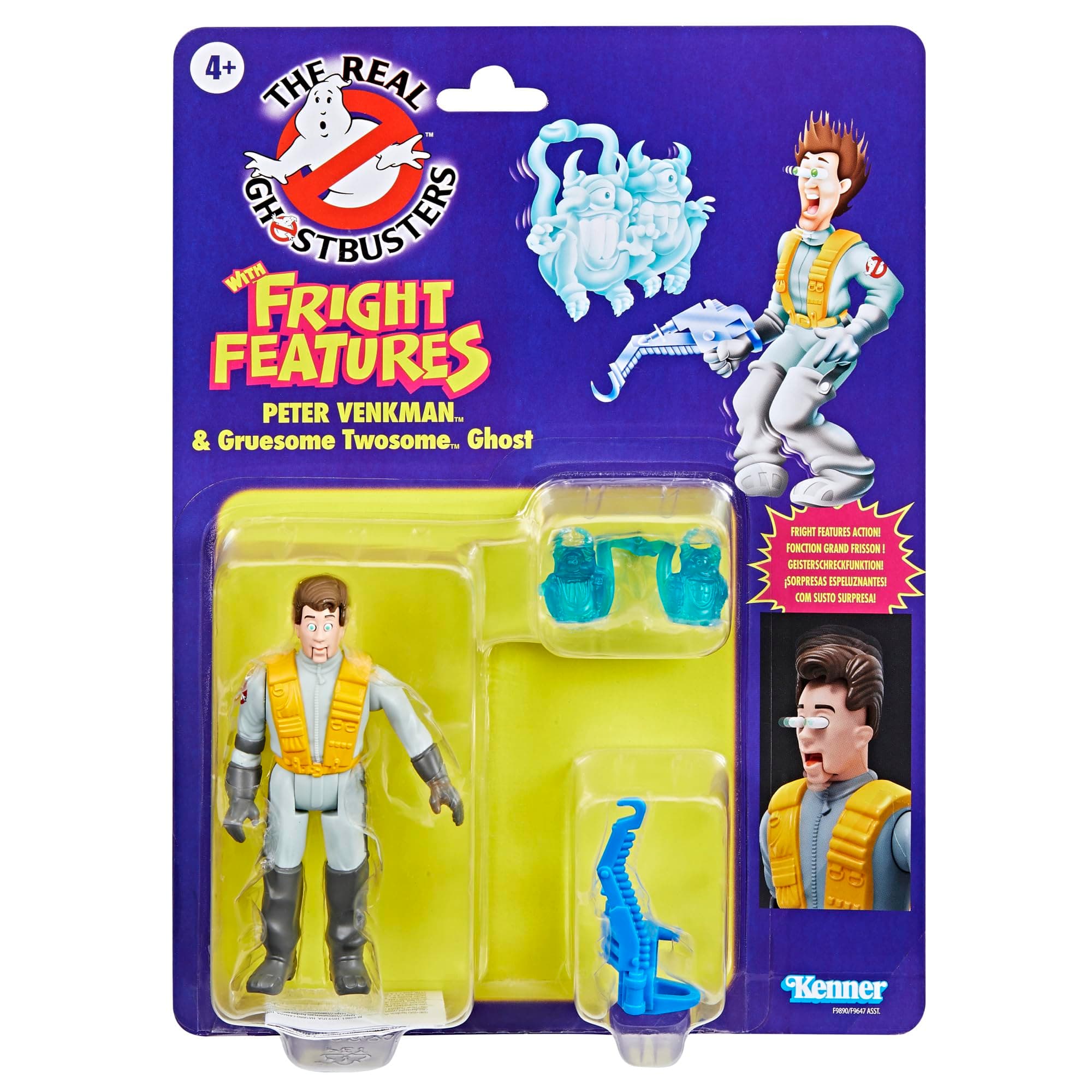 Ghostbusters Fright Features Peter Venkman Action Figure