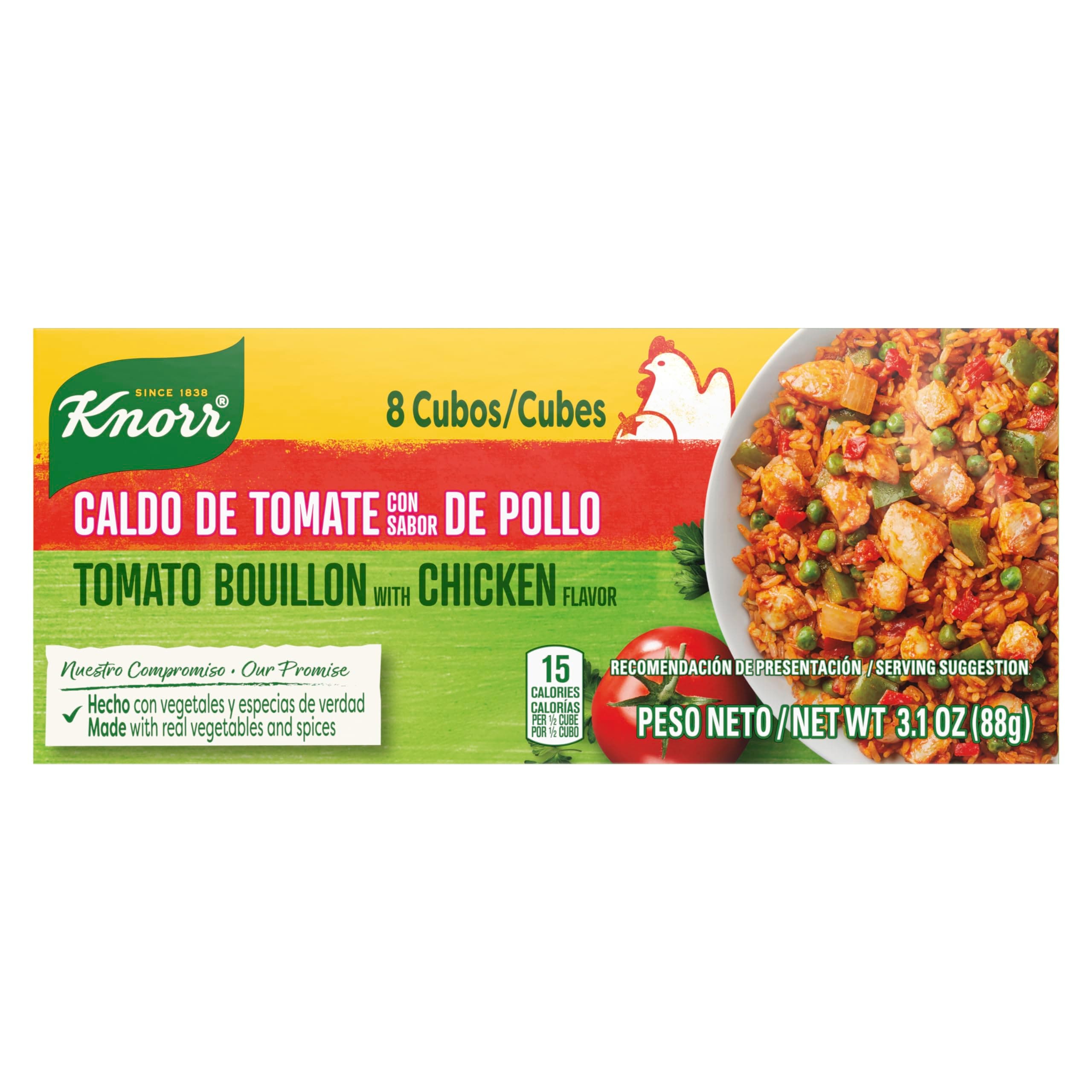 Bouillon Cubes, Tomato Chicken, 8 ct