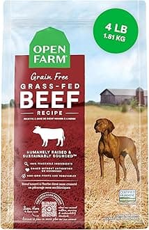 Grain Free Grass-Fed Beef Dry Dog Food - 1.81KG