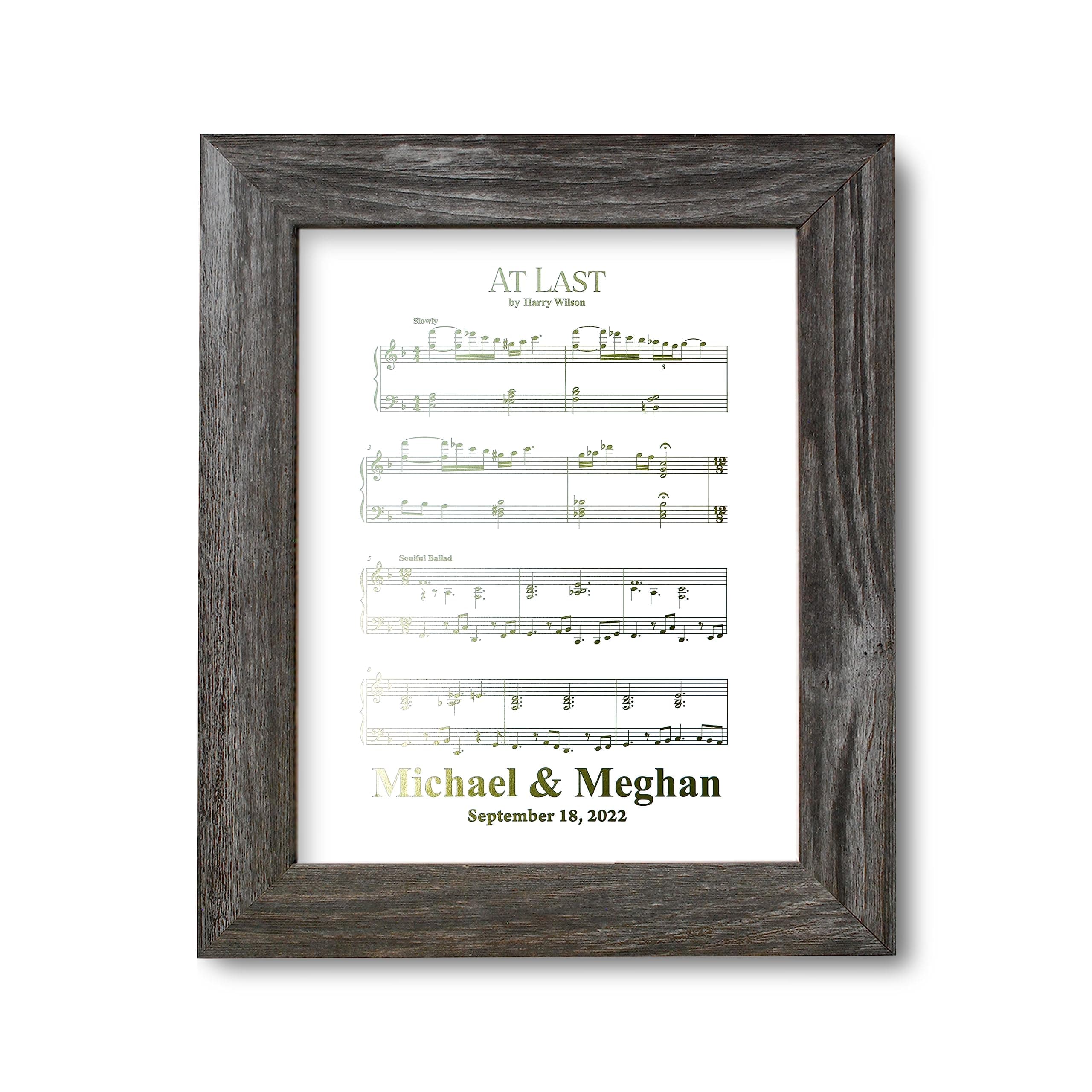 1st anniversary gift, First Dance Song