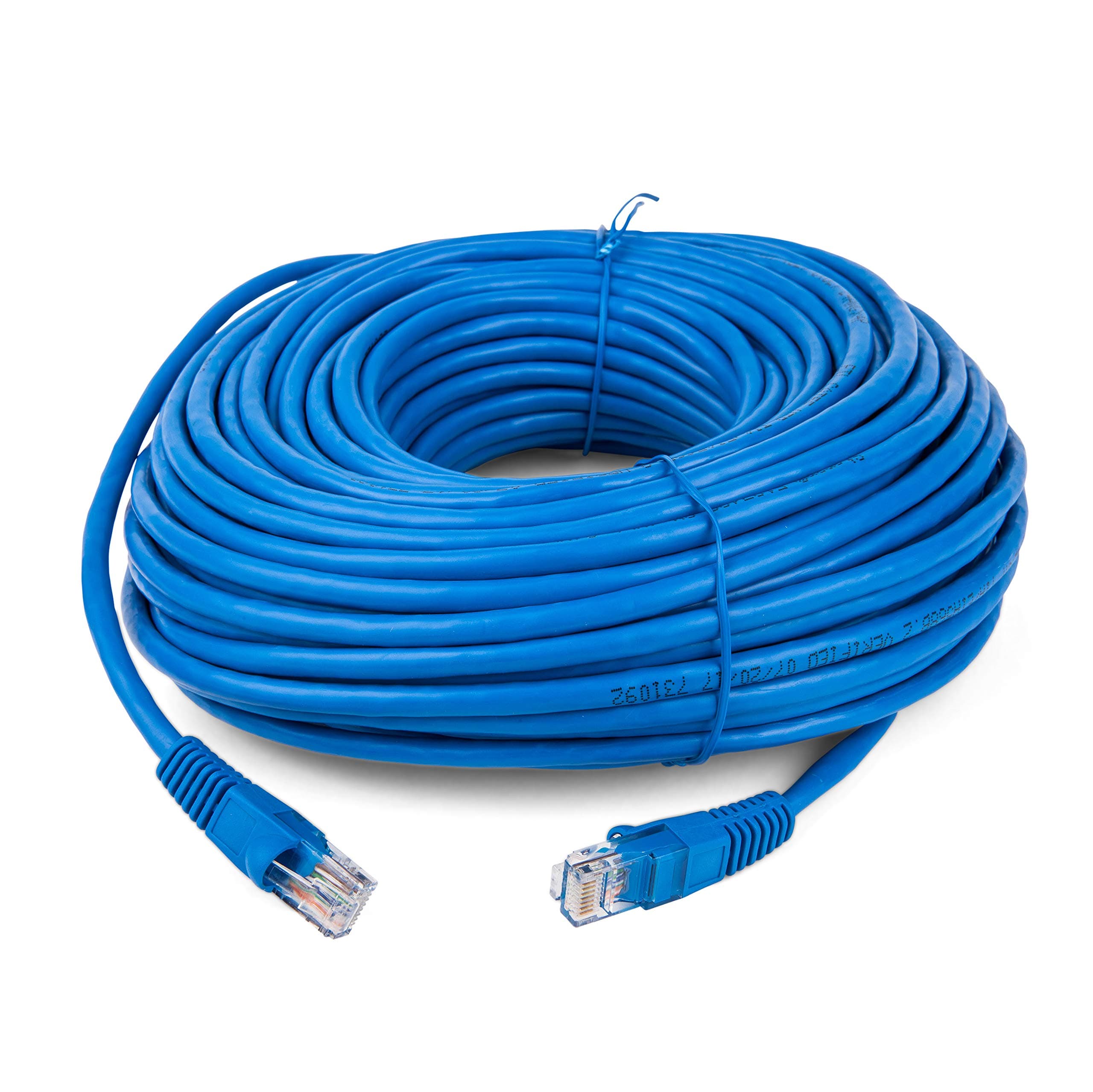 Steren 100 ft. Flush-Mold Cat. 5E UTP Patch Cord 308-600BL